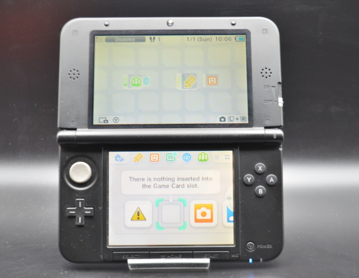 [REGION FREE]Nintendo 3DS XL LL Console Used Xerneas Yveltal Blue 003