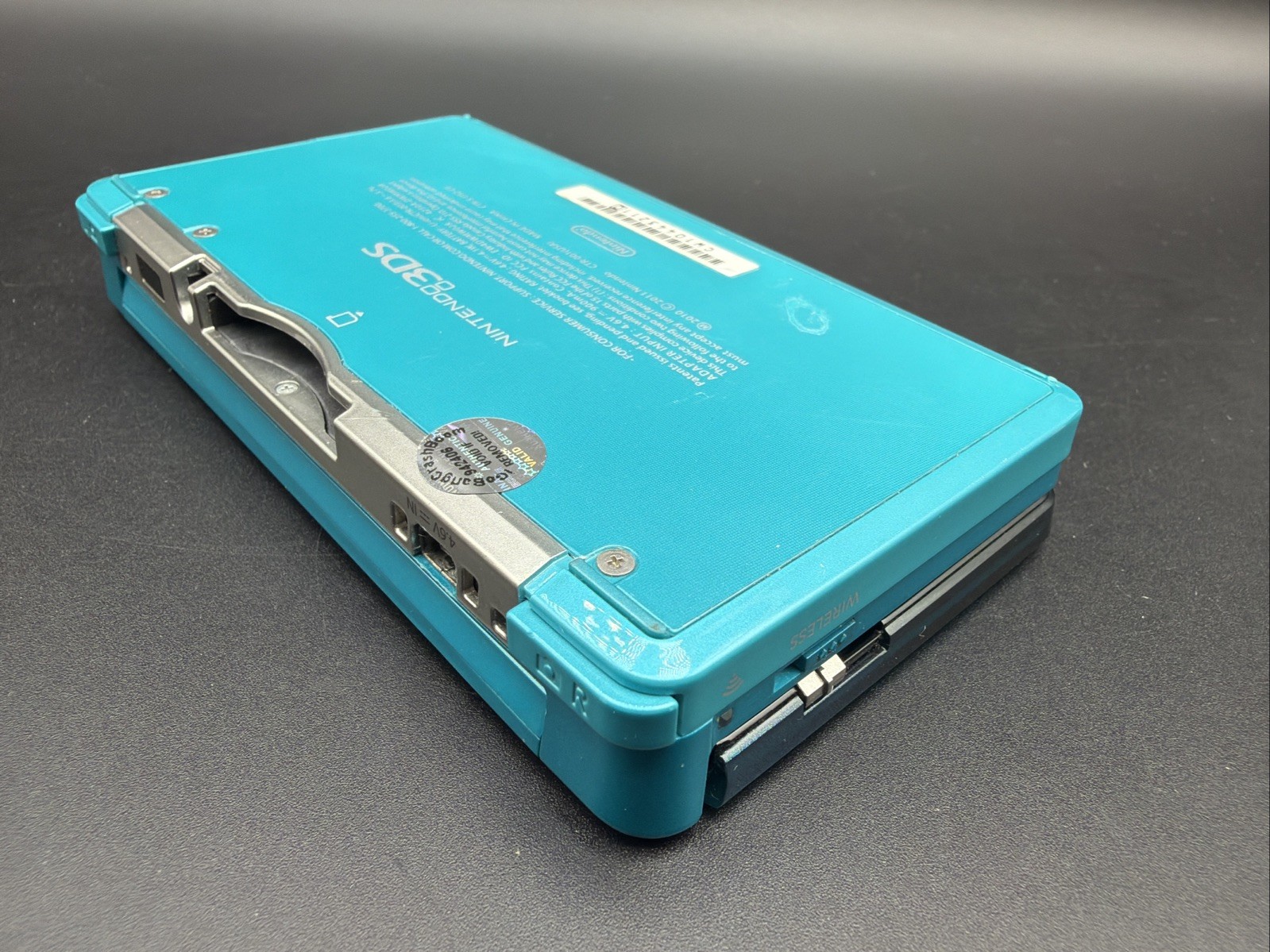 Nintendo 3DS Handheld System – Aqua Blue •READ DESCRIPTION! Tested Working