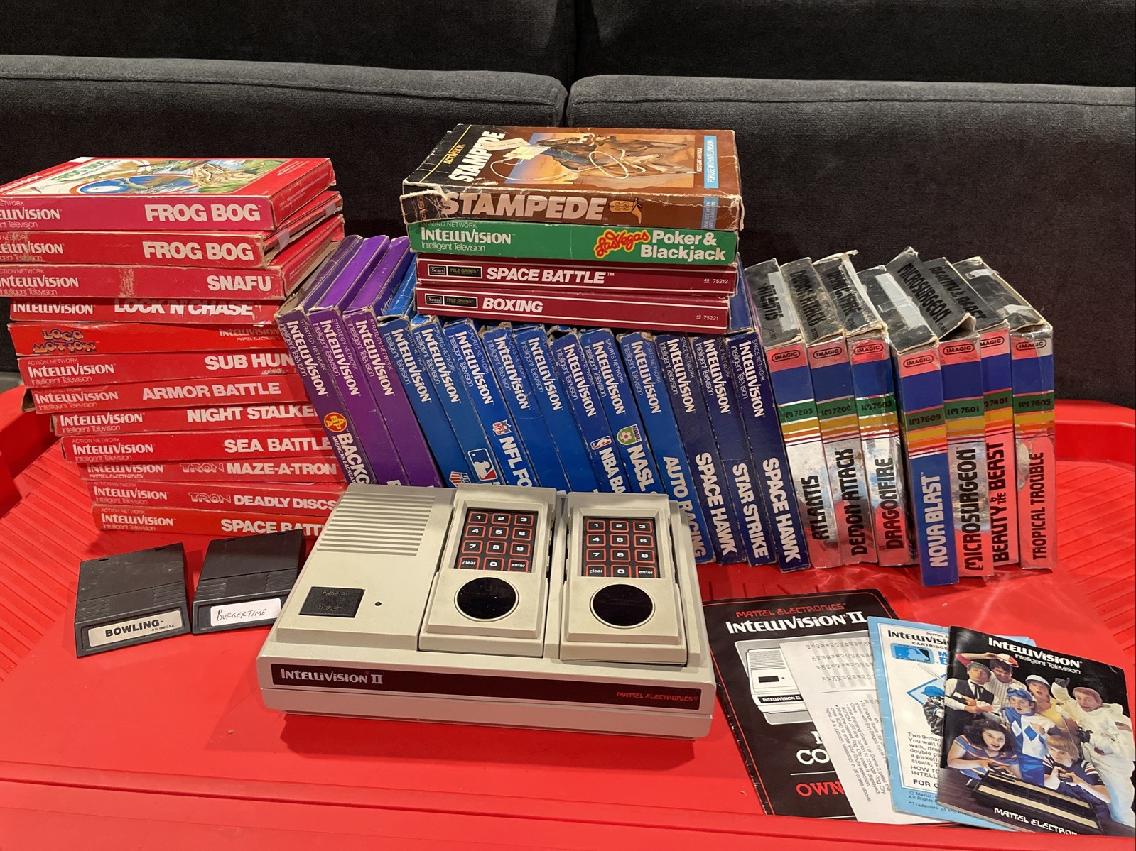 Intellivision II 2 Console & 39 Games In Box – Master Component 5872 Bundle