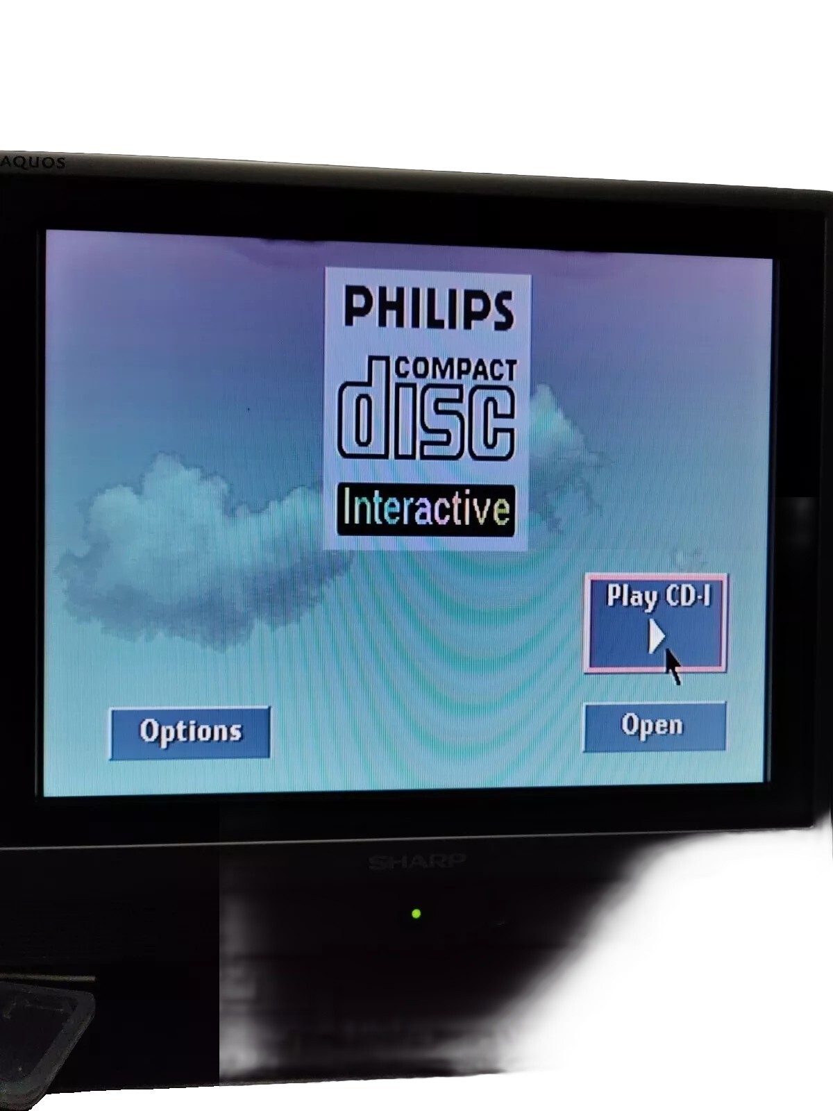 Philips CDi Console CDi 220 Matchline,Game,RCA Cable And current,do not control.