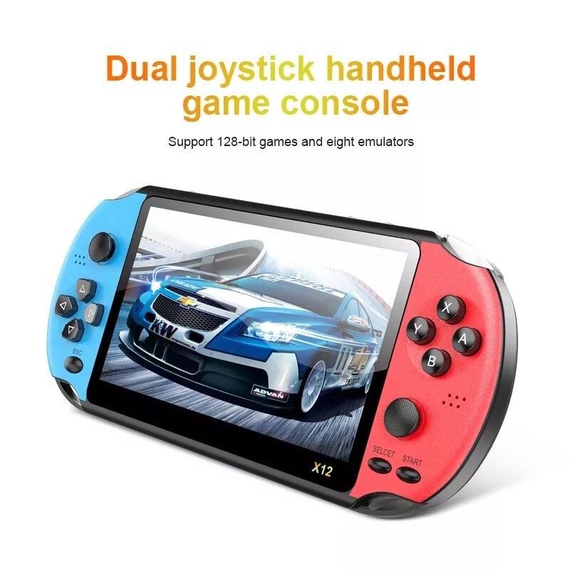 Portable Console 2000 Built-In Games TV Connection Retro Classic 5 Inch