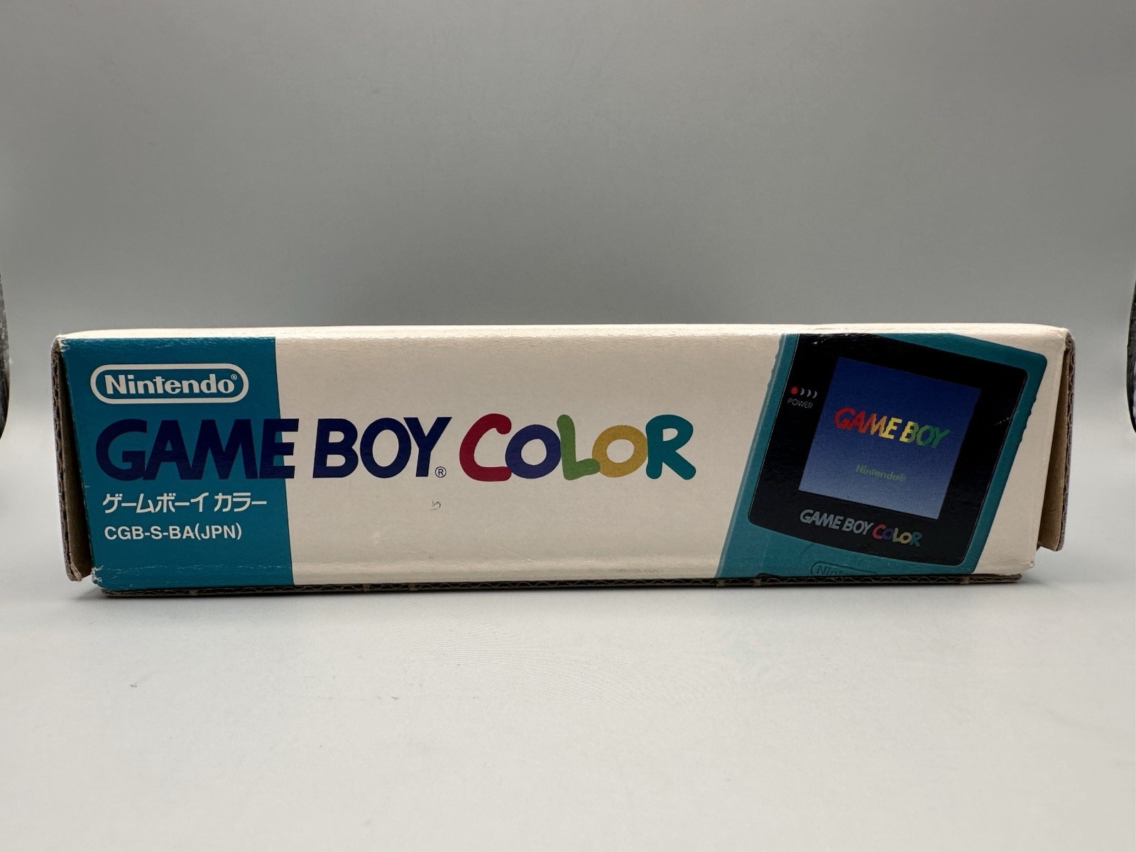 Teal Nintendo Game Boy Color Handheld Game Console – With Minty Box