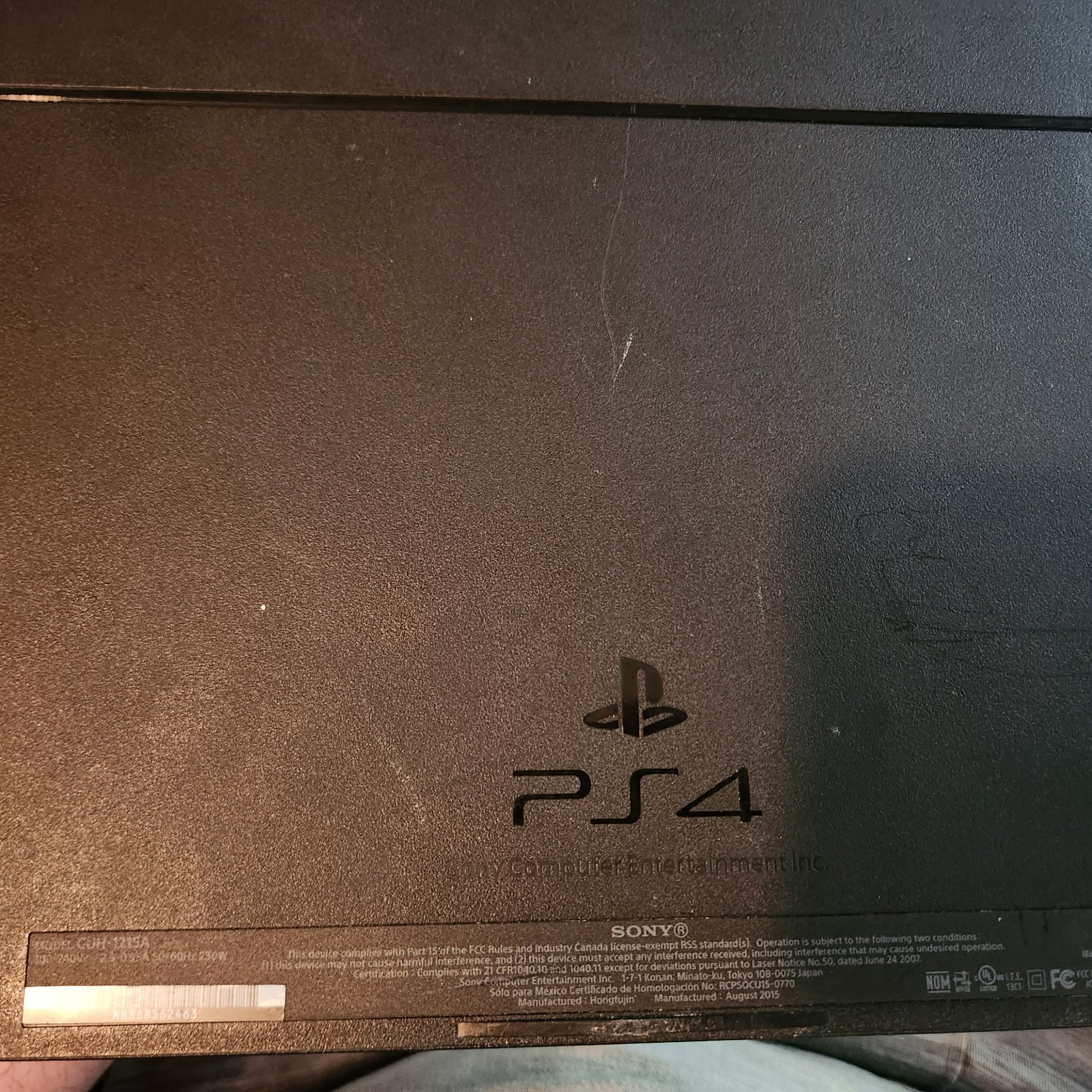 Sony PlayStation 4 CUH-1215A, Tested, Works, BAD DISC DRIVE PS4