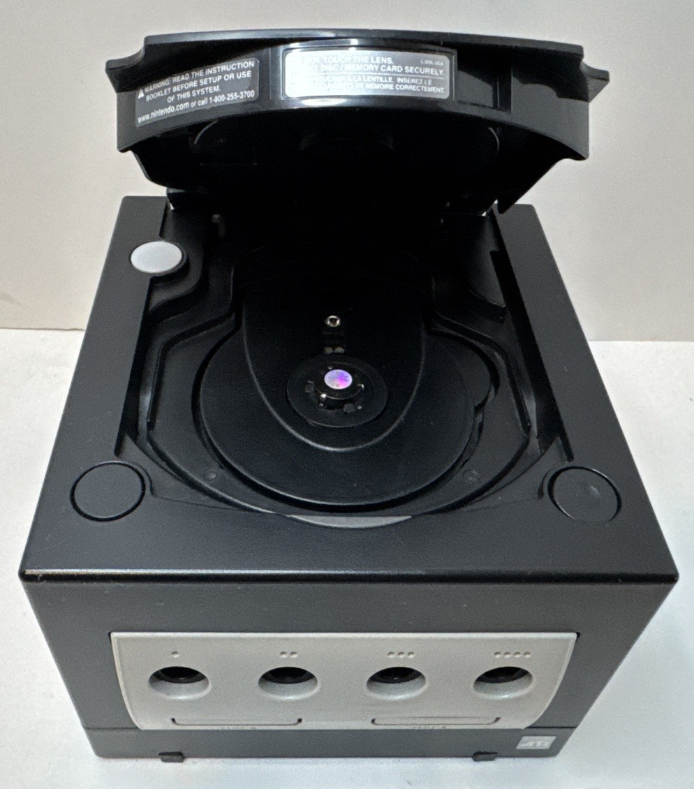 Nintendo GameCube Console OEM Controller & Power Supply W/128 MB Memory ~Tested