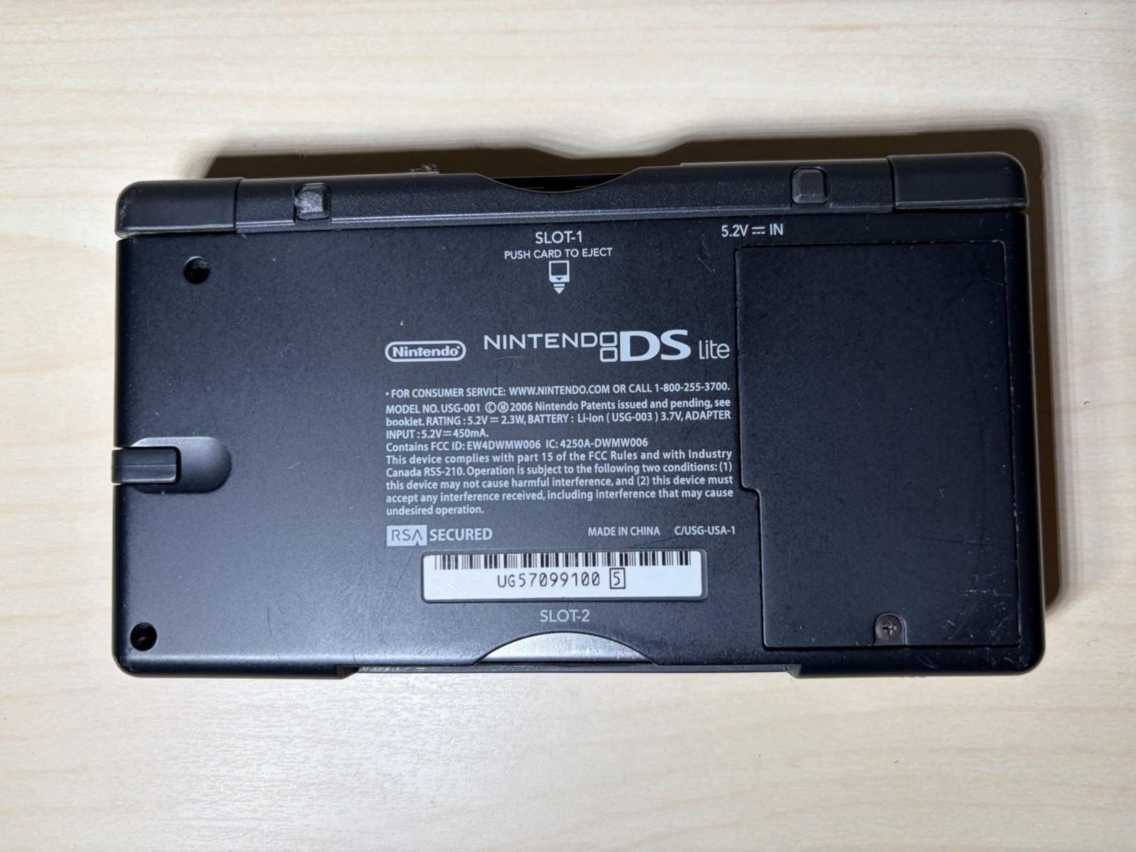 Mint Box – Nintendo DS Lite – Crimson Red Black – Console – Complete – Very Good