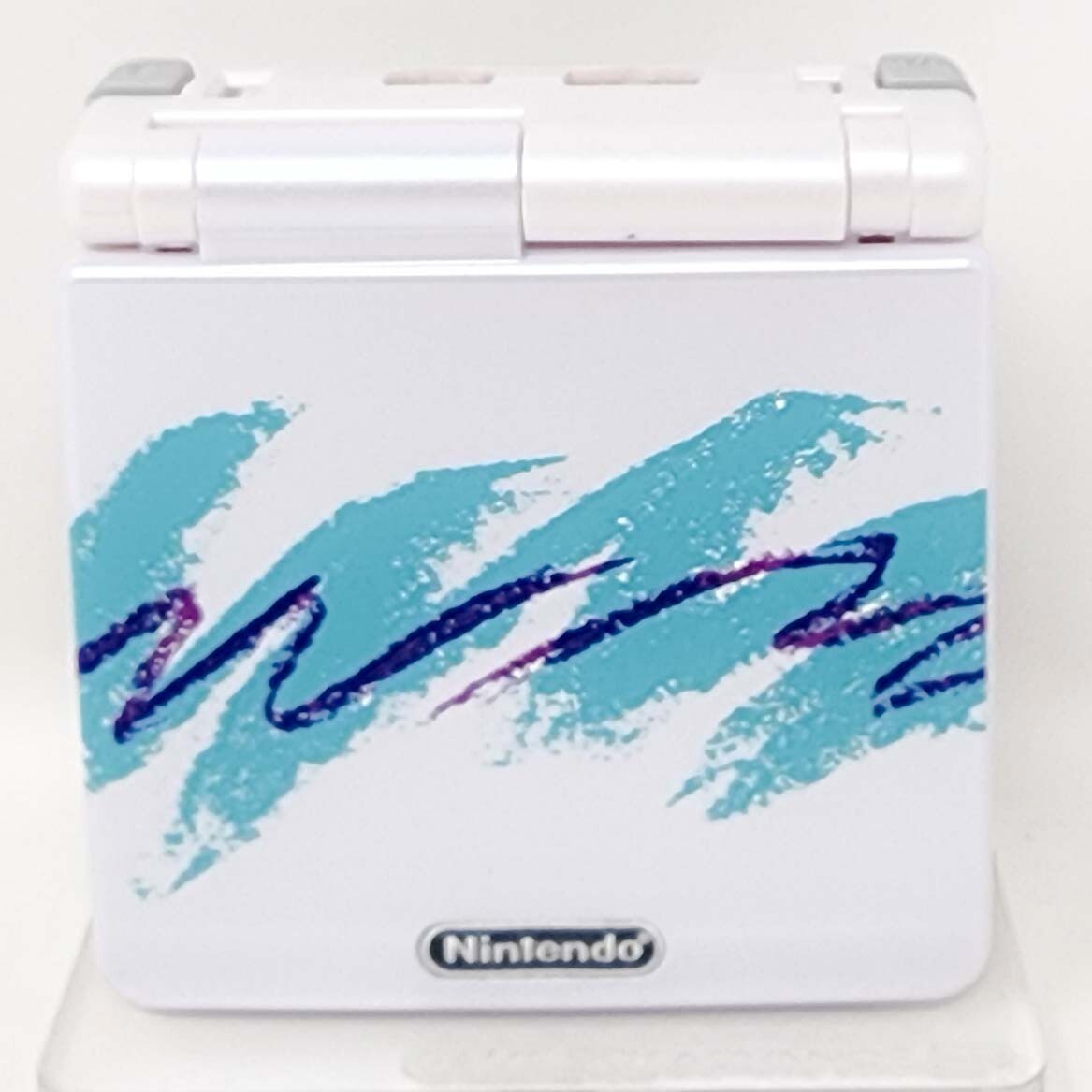 Dixie Cup Pattern GBA SP Shell diy handheld housing Backlit IPS 80s 90s Retro