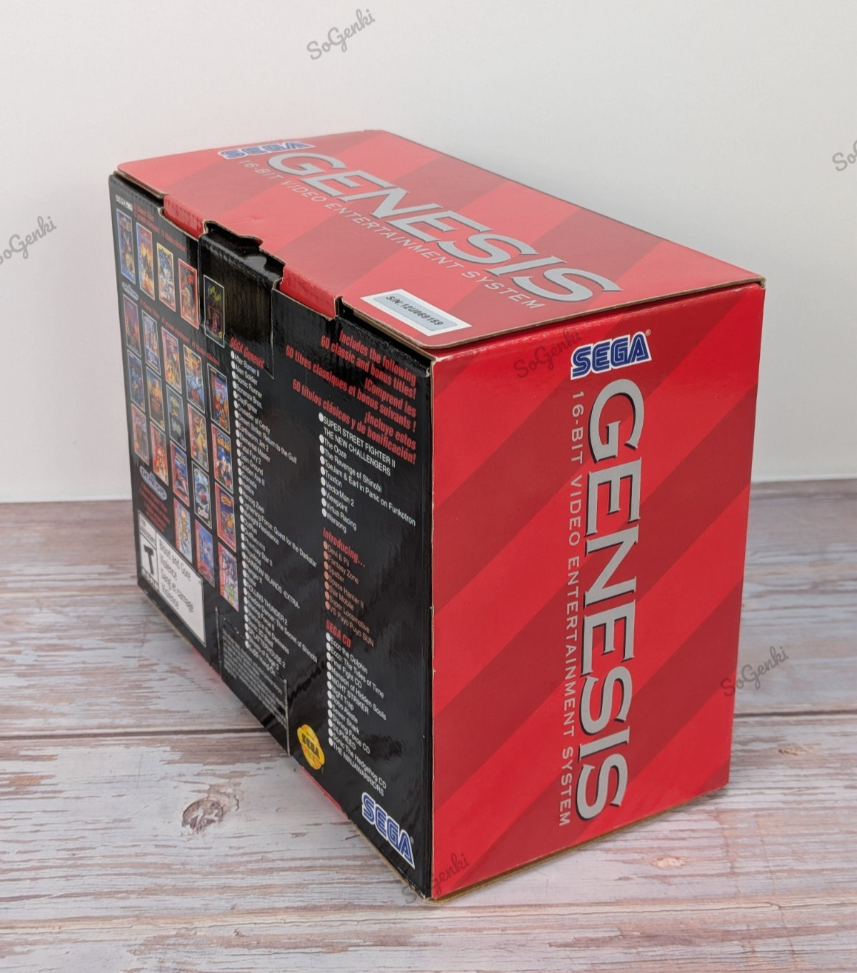 Sega Genesis Mini 2 Console + 1 Controller w/ 60 Games CD North America Version