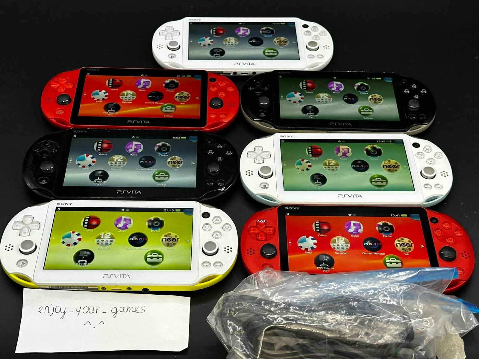 Sony PS Vita Slim PCH-2000/2001 | Pick Color | Charger US Seller – SHIP IN 1-DAY