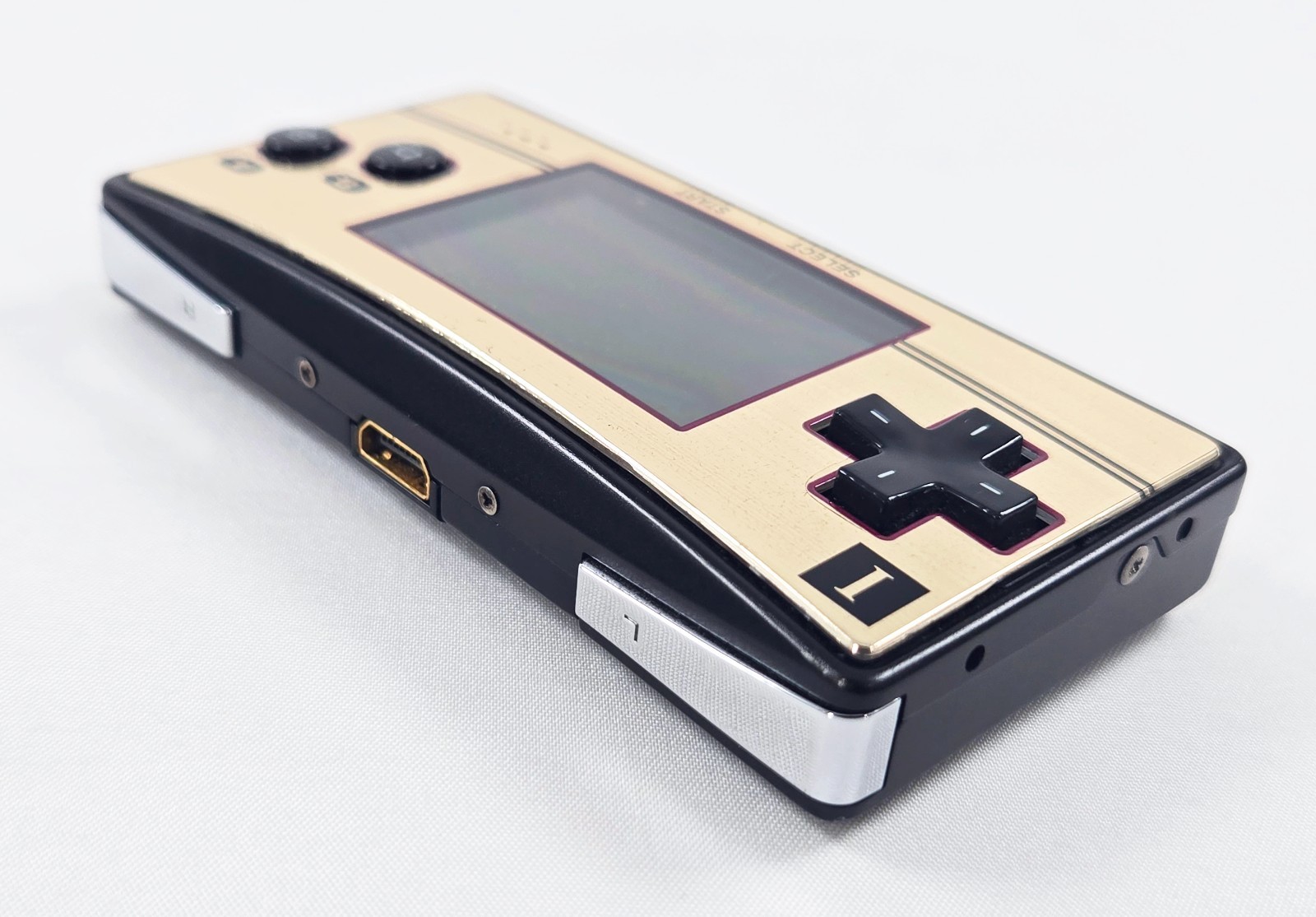 NINTENDO GAME BOY MICRO CONSOLE Famicom Japan Reshelled Tested OXY 001 JPN