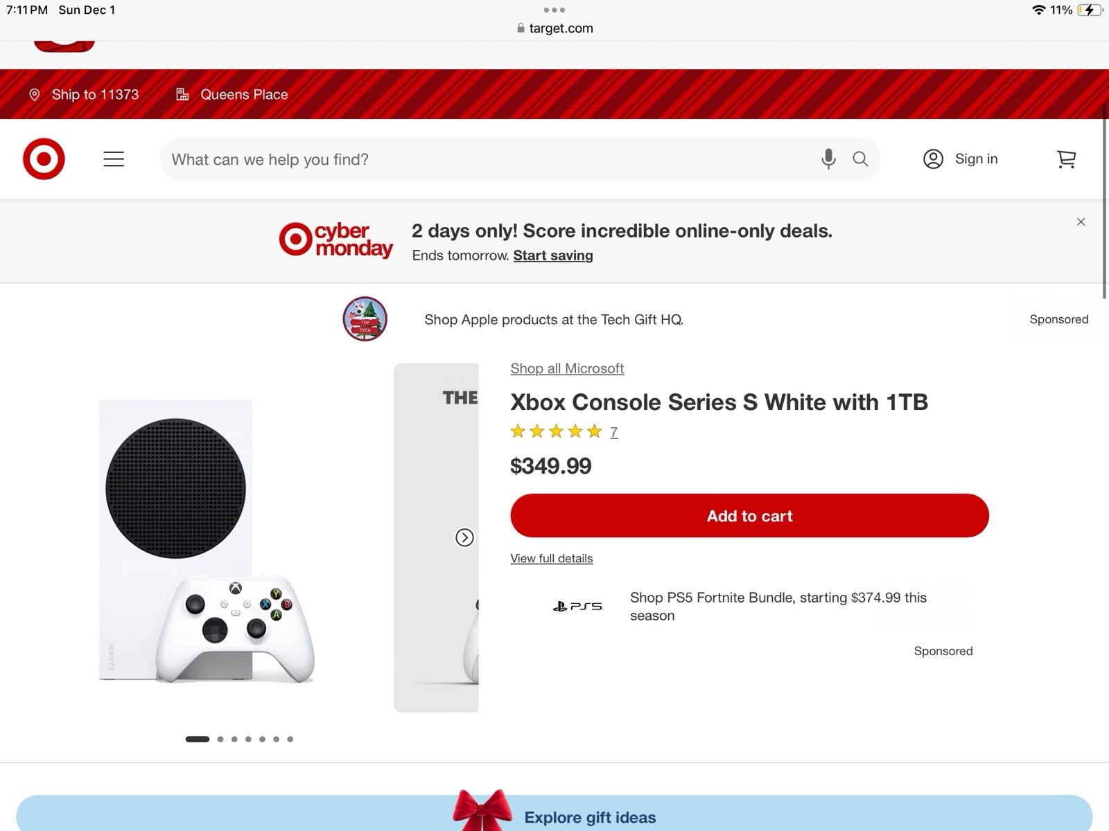 Xbox One S 1TB Console – White (XBS1TB)