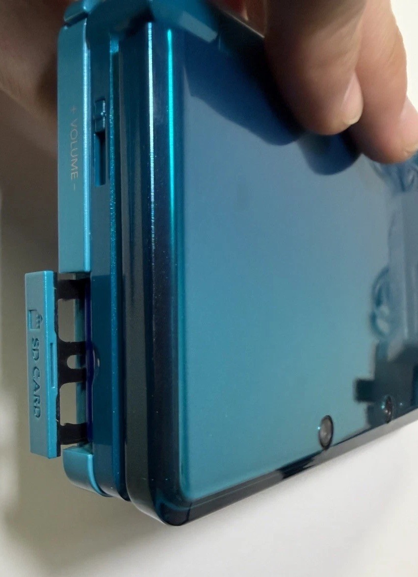 MINT Original Nintendo 3DS Handheld System Aqua Blue Tested Working Console