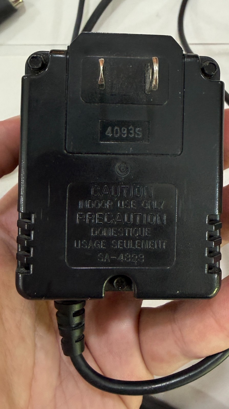 SEGA Genesis Model II / 2 – Working – OEM Controller, RF Unit, and AC Power Unit