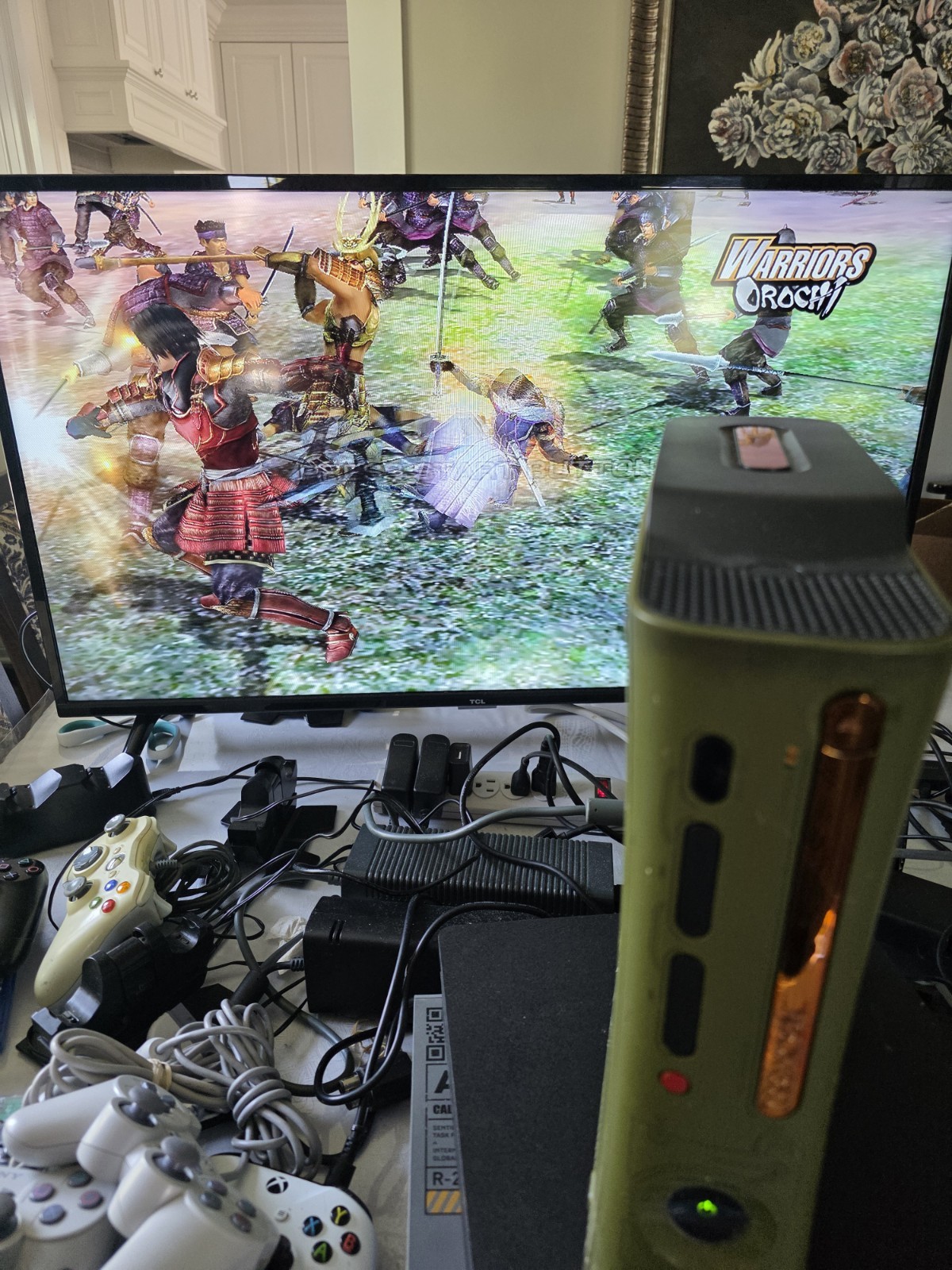 Microsoft Xbox 360 Halo 3 Special Edition Console Green/Gold Tested Working