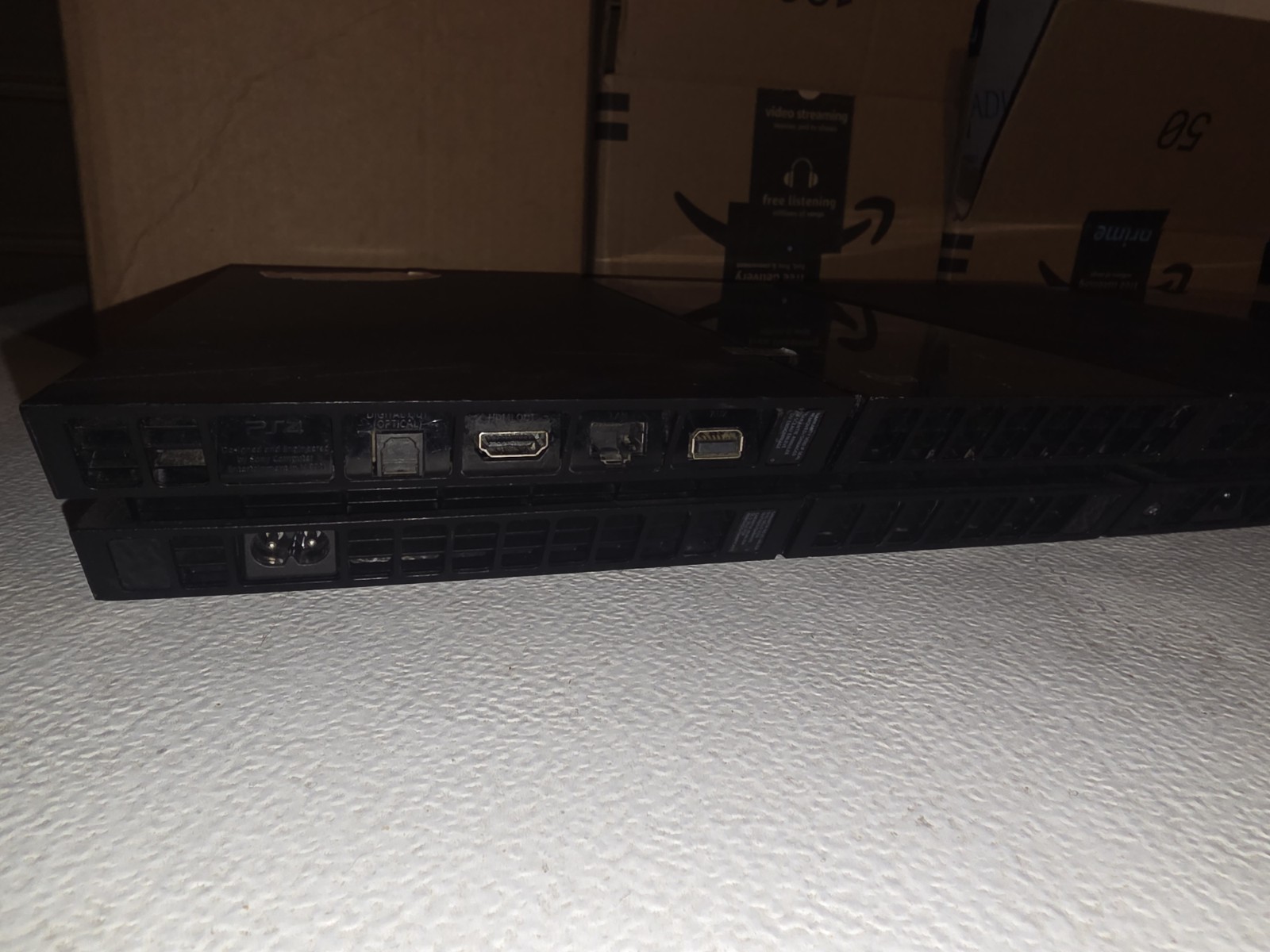 2x Sony PlayStation 4 CUH-1115A Black PS4 Console Only (Not Working for Parts)