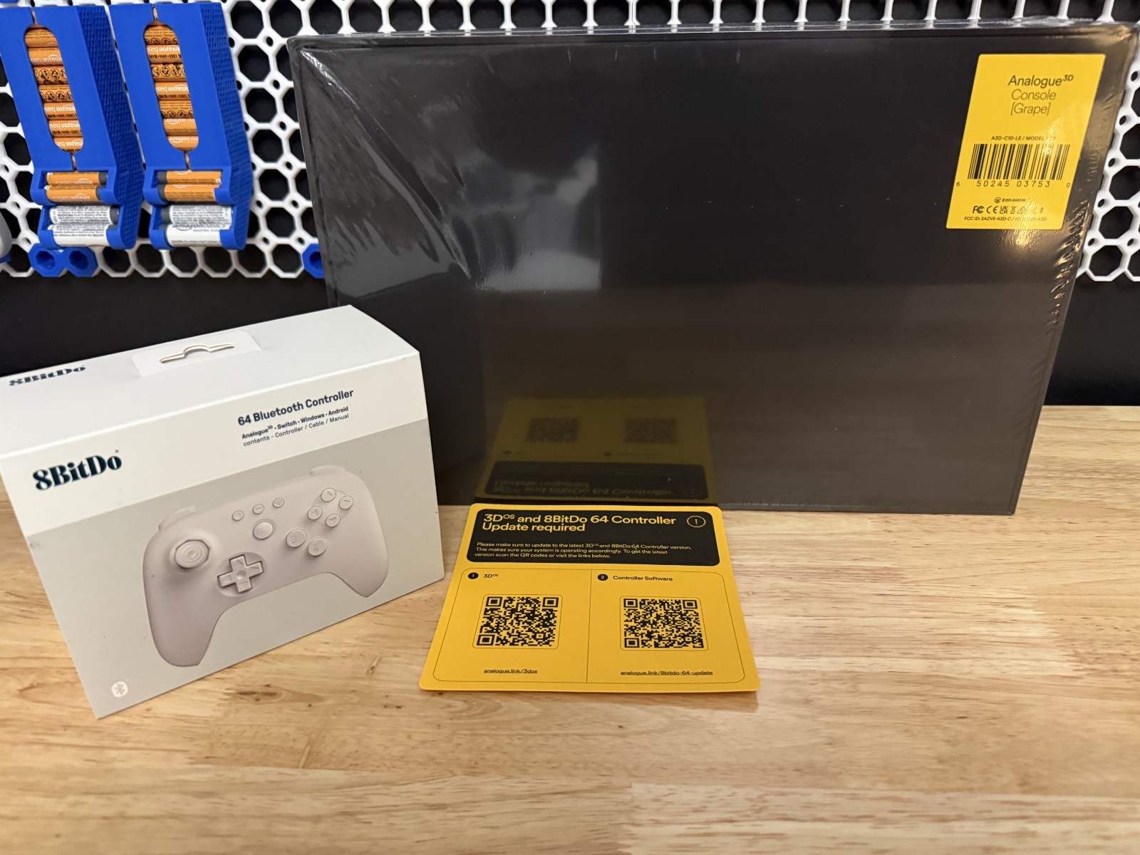 Analogue 3D Sealed/New – Grape Purple FPGA N64 Console + Controller – Ships Now