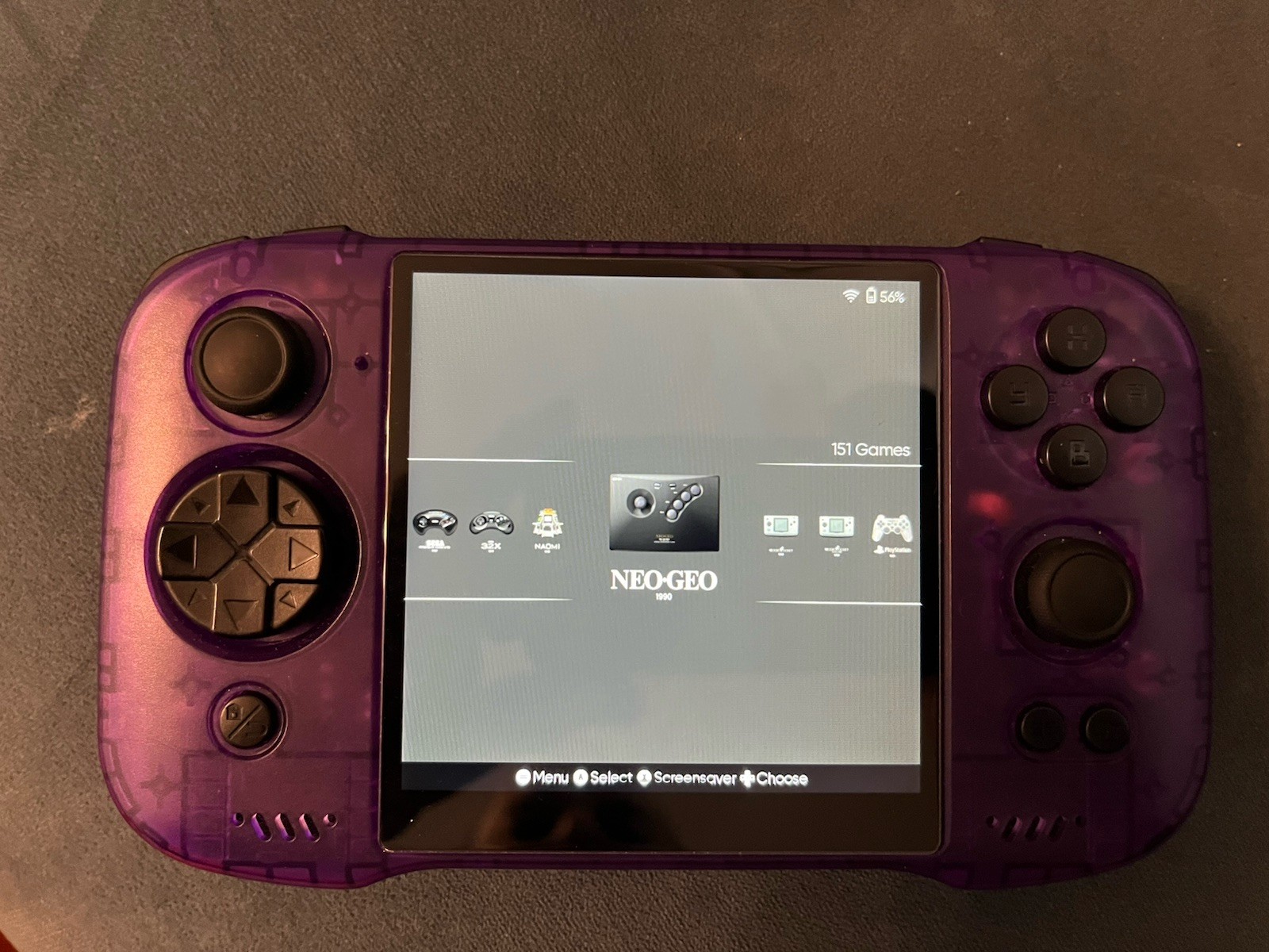 Z-Pocket Game ZPG A1 Unicorn Transparent Purple 6GB RAM 128GB Storage – RARE