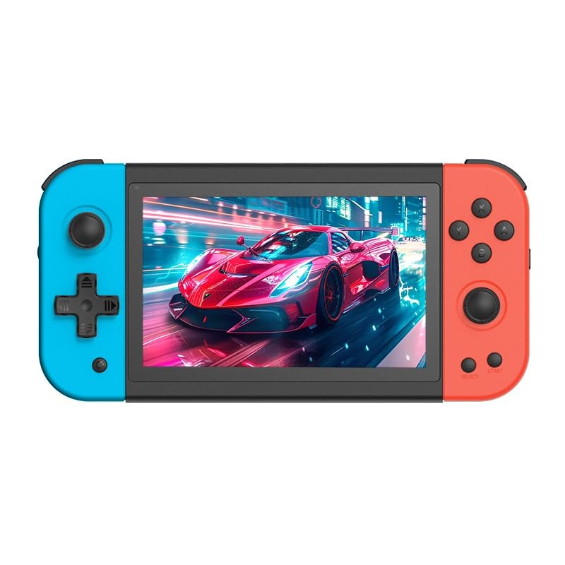 X51 Handheld Game Console – 5.1 Inch HD IPS Display, 32GB, Built-in Retro Arc…
