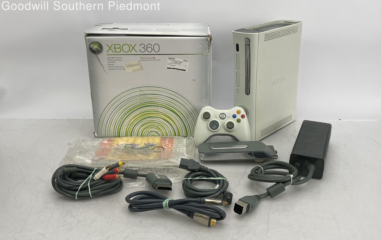 Original Microsoft Xbox 360 20GB Video Game Console with Box Bundle – Tested