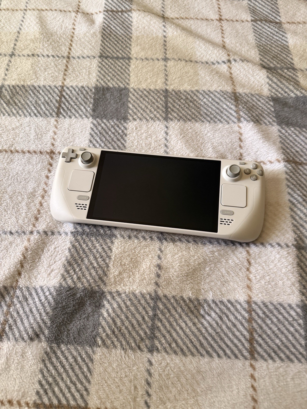 Steam Deck Limited White Handheld System w/ Carrying Case, US USB-C Charger, 1TB