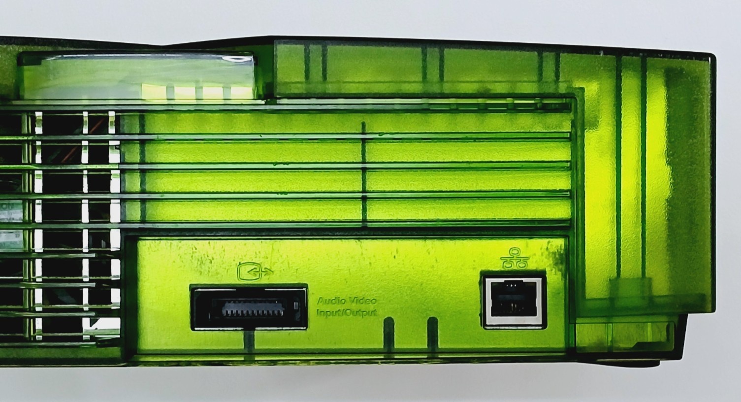Microsoft Original Xbox Halo Special Edition Console Green – For Parts