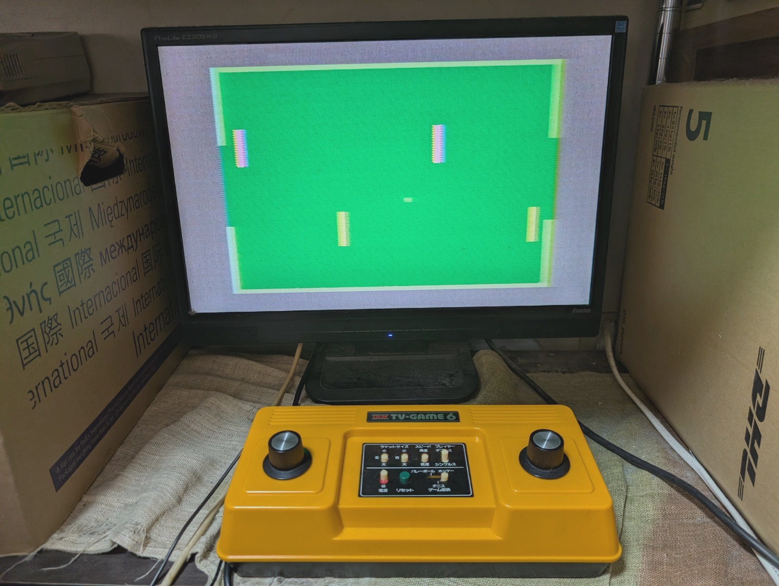 Nintendo Color TV Game 6 Console CTG-6V Japan Box Manual