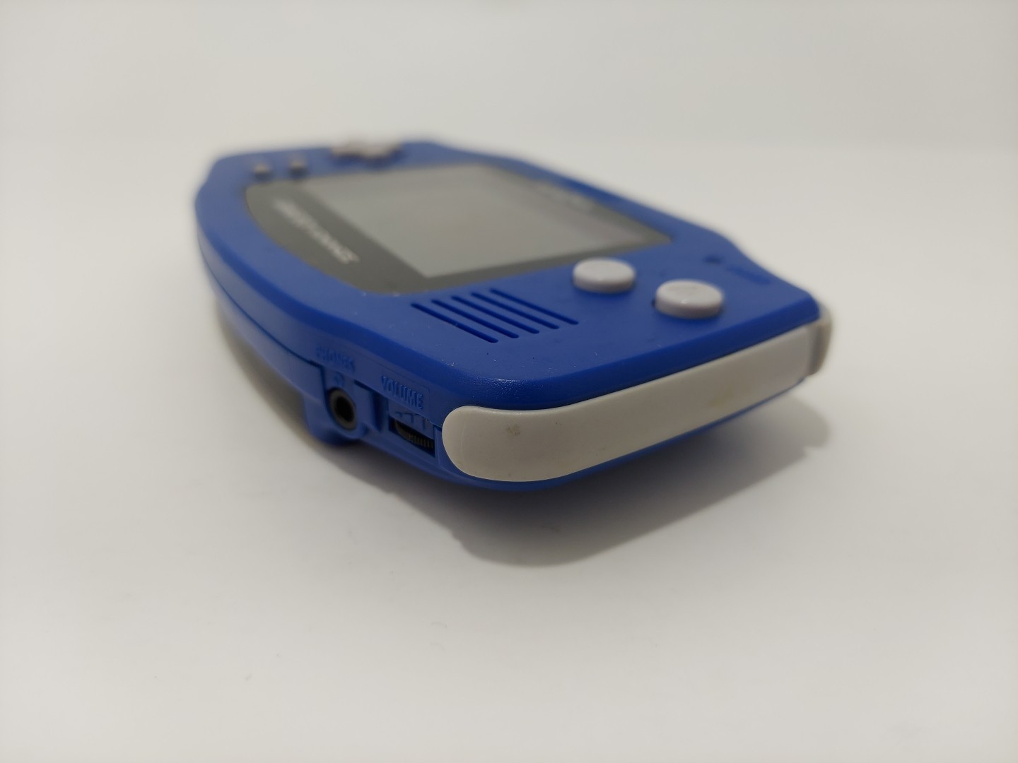 Game Boy Advance : Toys R Us Midnight Blue + Game Replaced Battery Door Tested