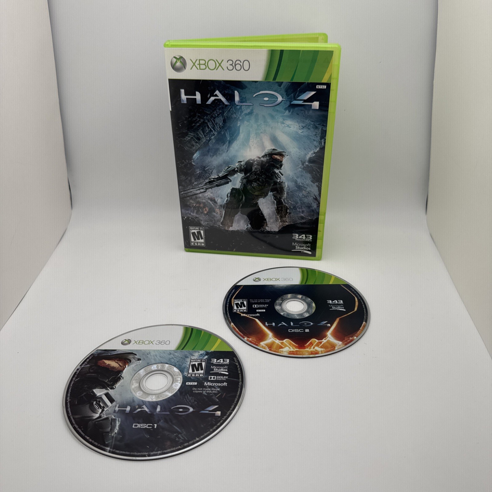 Halo 4 (Microsoft Xbox 360, 2012) RARE OOP HTF 343 Industries Microsoft Studios