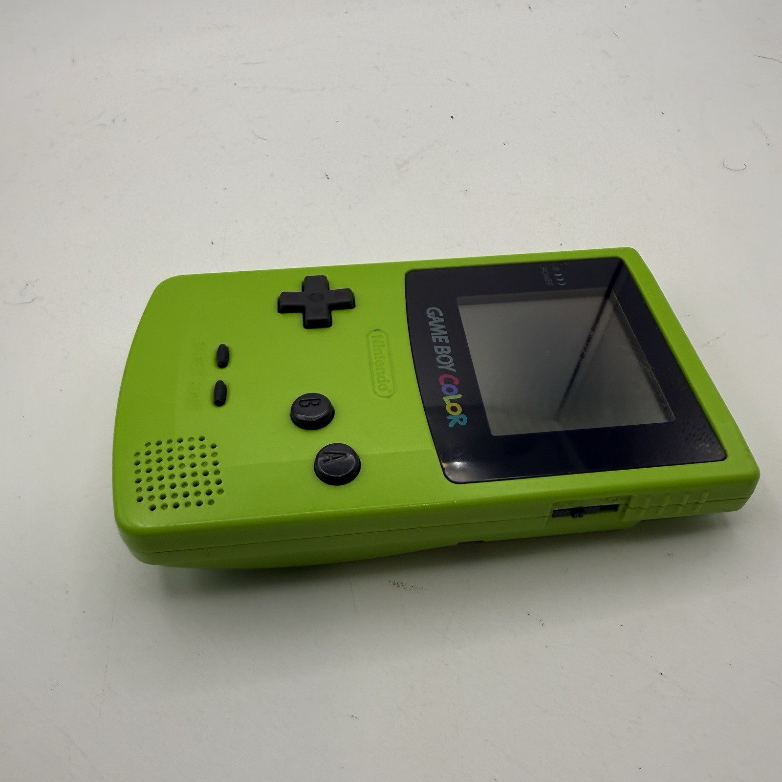 1998 Nintendo Game Boy Color CGB-001 Handheld Lime Green – Tested