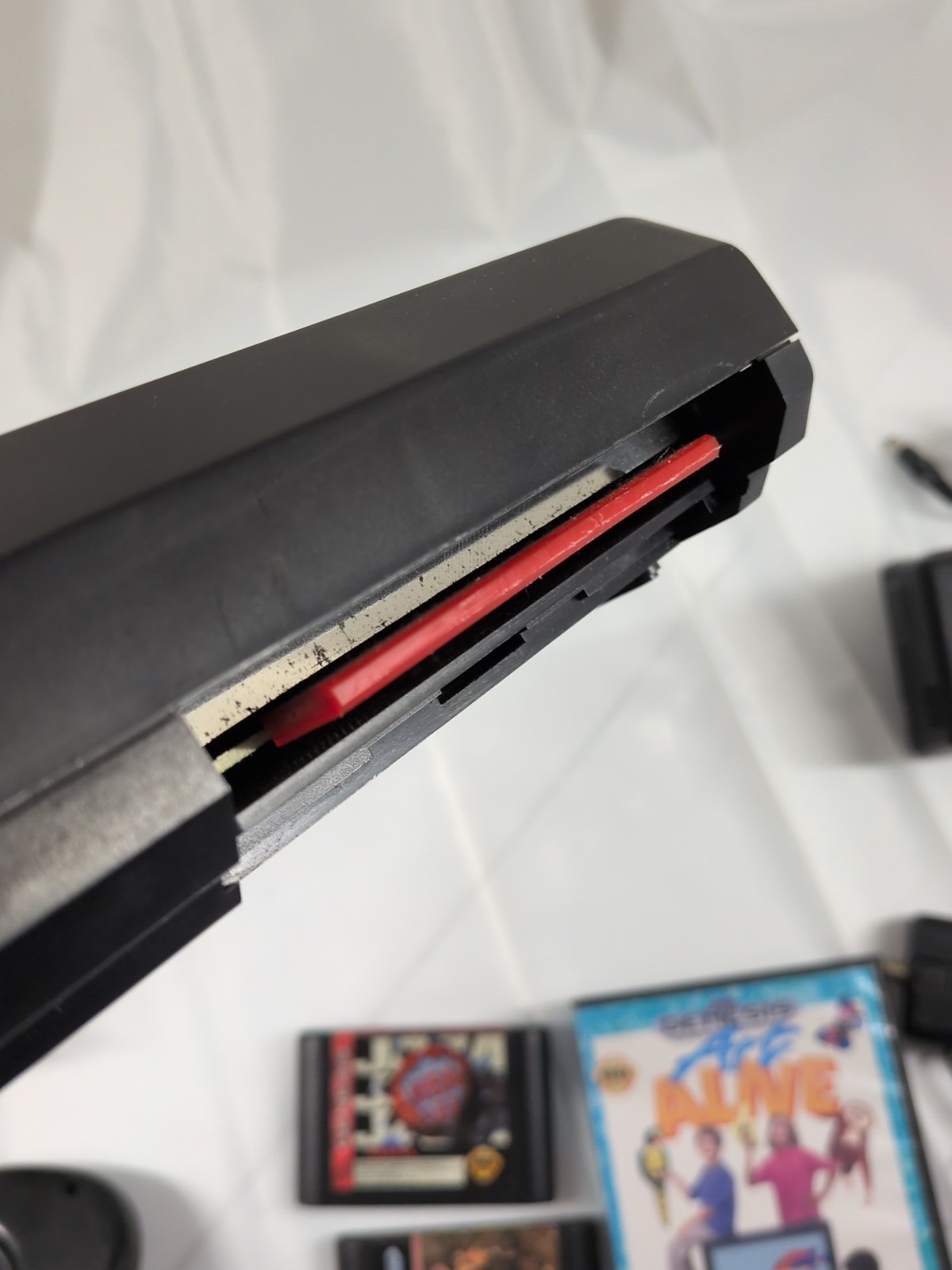 Original SEGA GENESIS Console MK-1601 System + Controller Cords 3 Games Tested