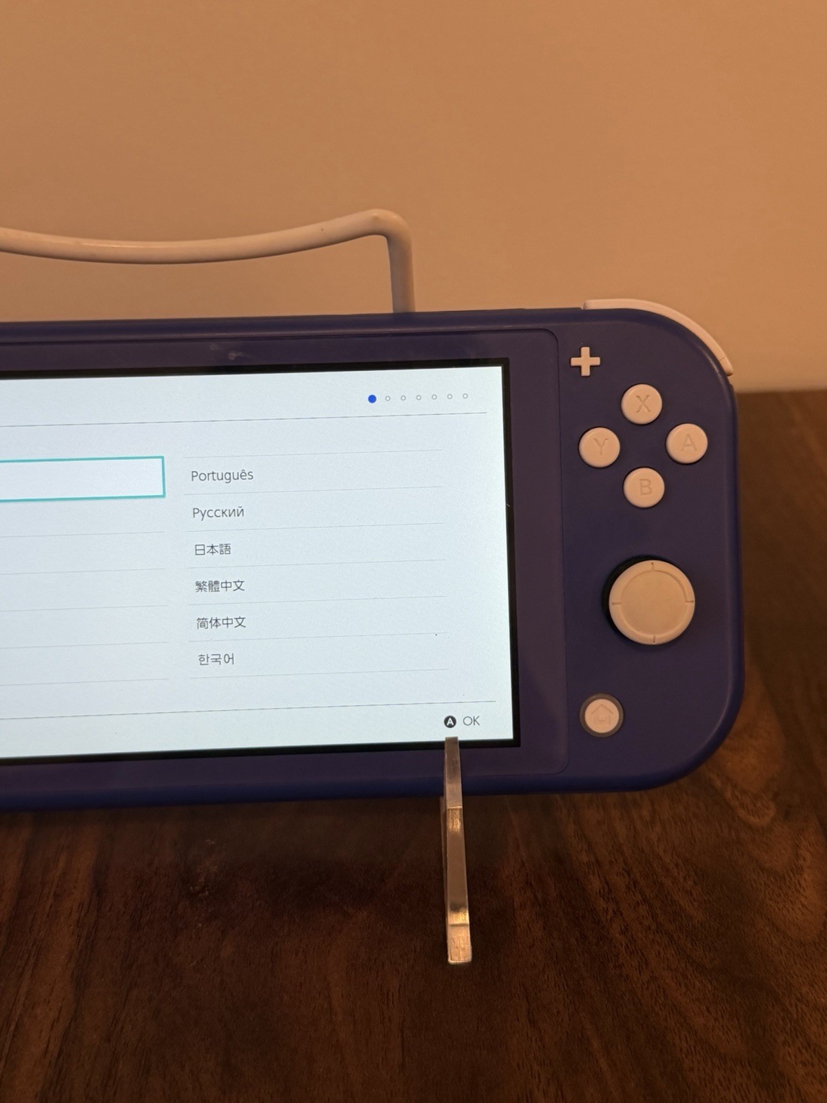 Nintendo Switch Lite Purple Handheld Console HDH-001 w/ Charger, 128GB SD & Case