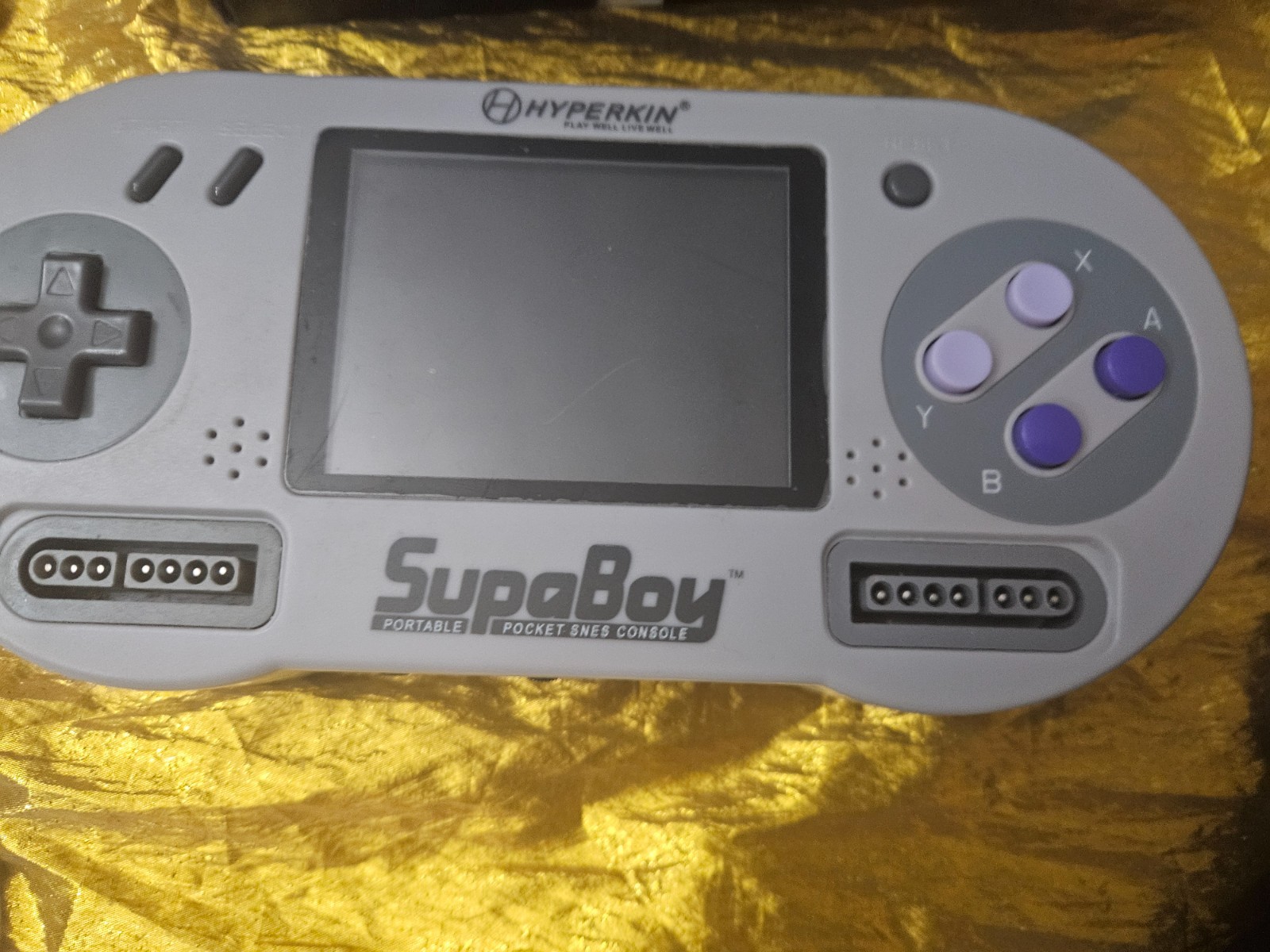 FOR REPAIR – SUPABOY Portable Pocket SNES Console Super Nintendo by HYPERKIN !!!