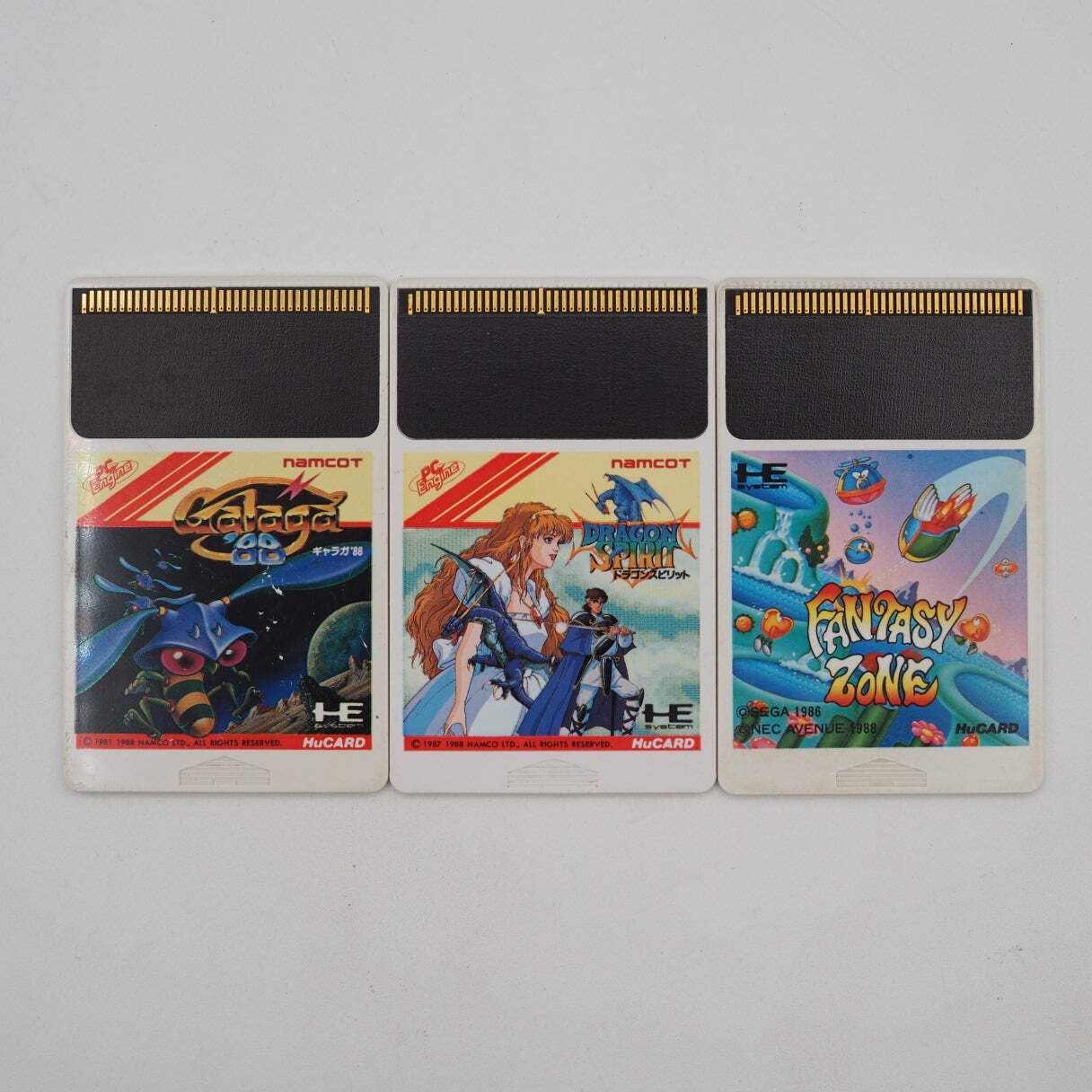 NEC PC Engine PI-TG001 Console w/ Galaga ’88, Dragon Spirit & Fantasy Zone