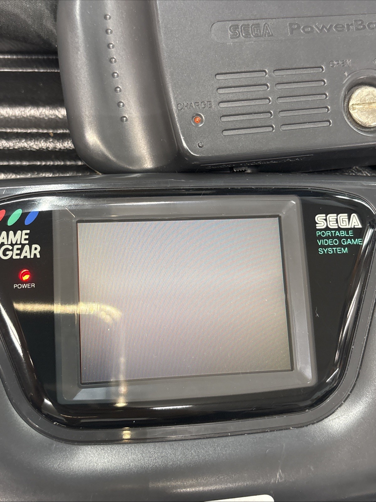 SEGA Game Gear Console with Games and Accessories – Tested and Working