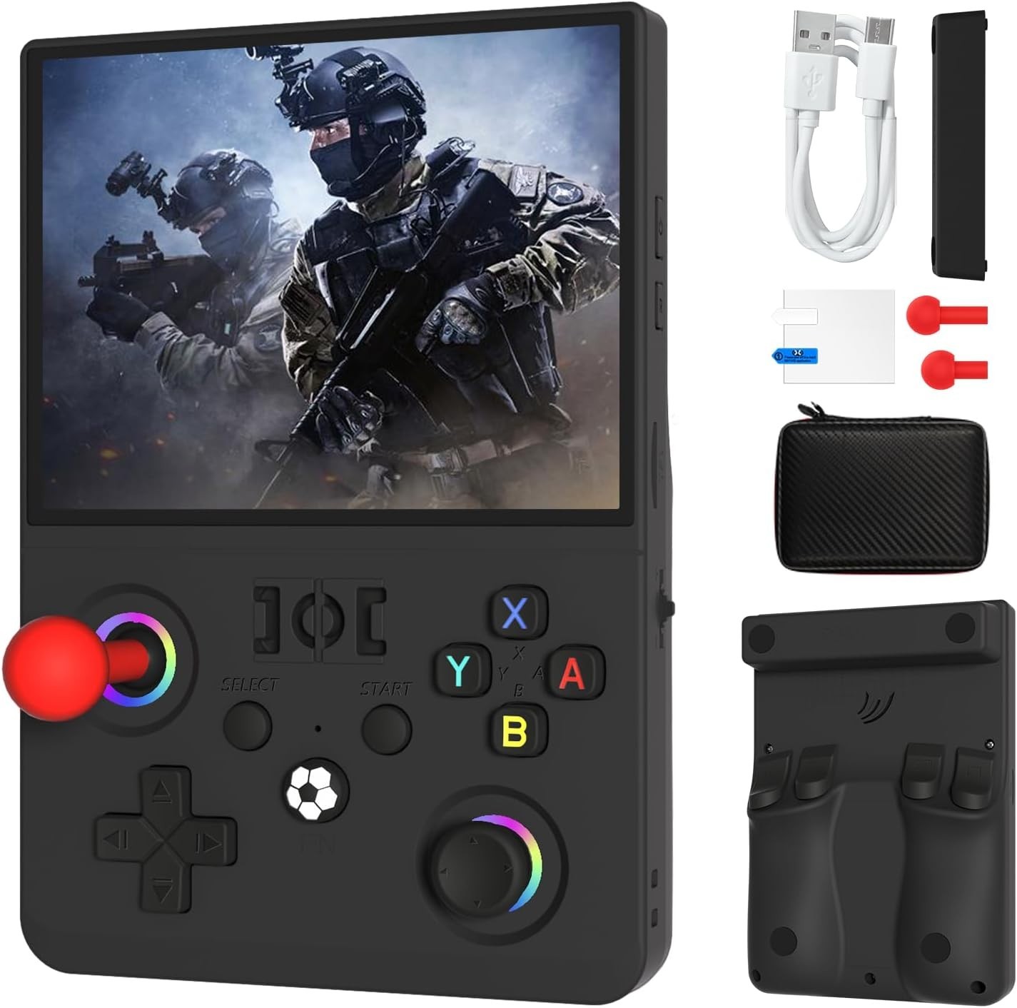 R36MAX 2 Handheld Console | 1024×768 HD Screen & 4000mAh Battery – Linux Power