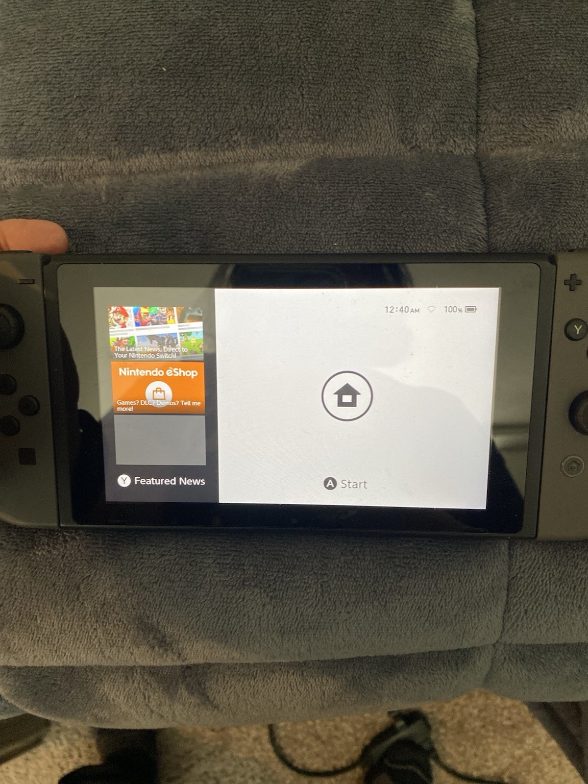 Nintendo Switch Console- No AC Adapter Included