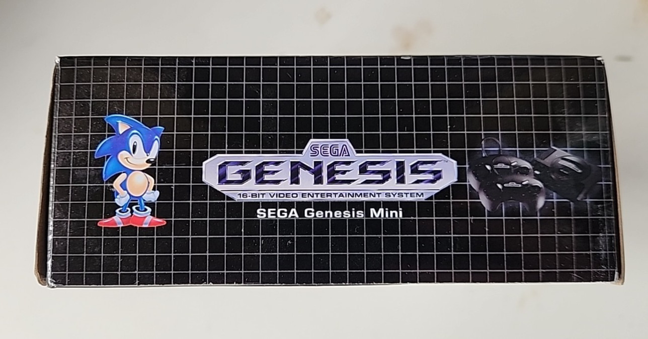 SEGA Genesis Mini Home Game Console Complete in Box Authentic 40+ Games 2 Cntrls