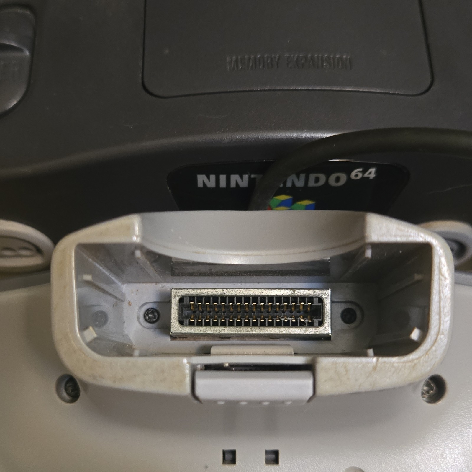 Nintendo 64 Console Black Gray w/ Controller, Cables, Madden Football 64