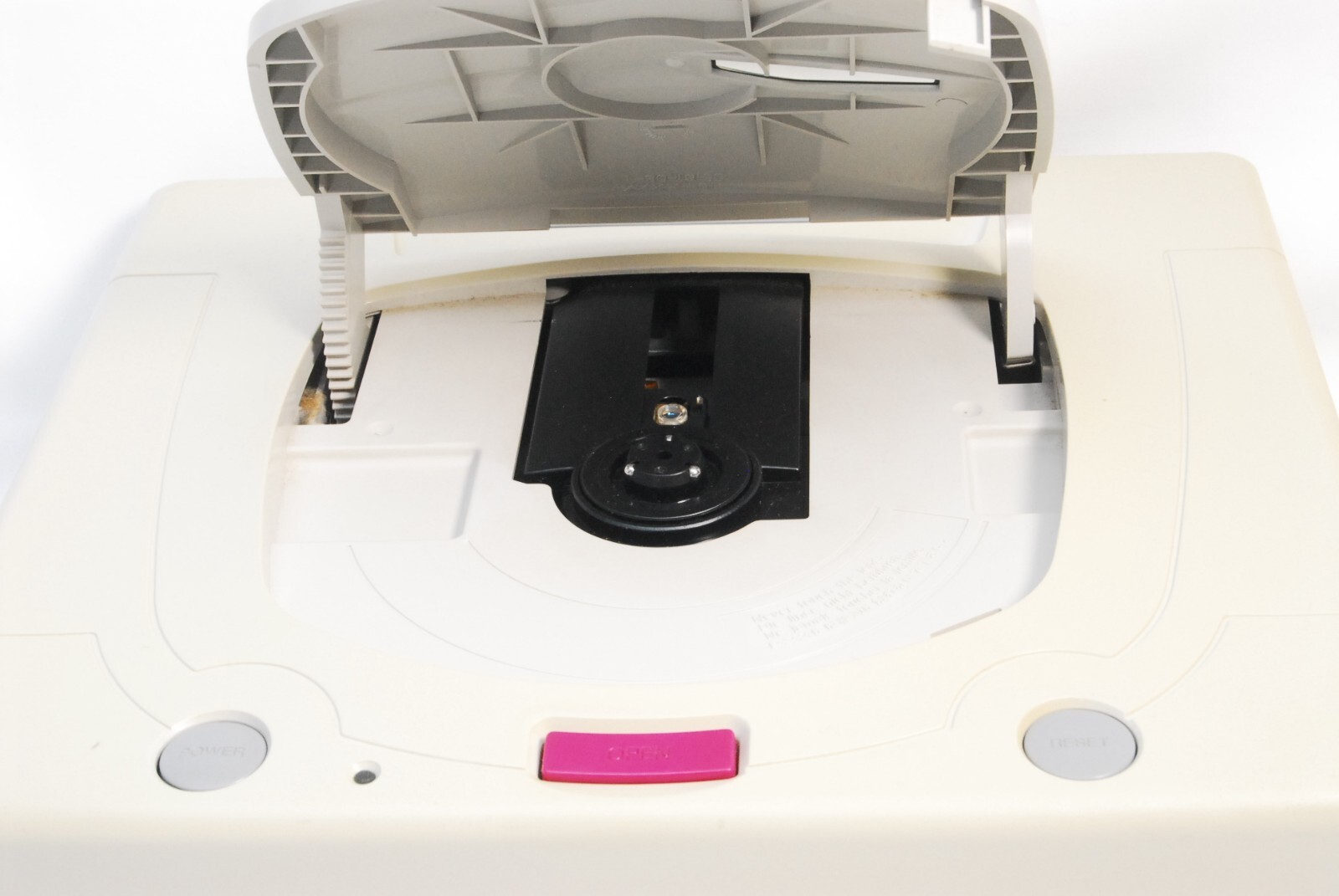 Sega Saturn Console White HST-3220 w/ Controller Cables NFL Game Japan Tested