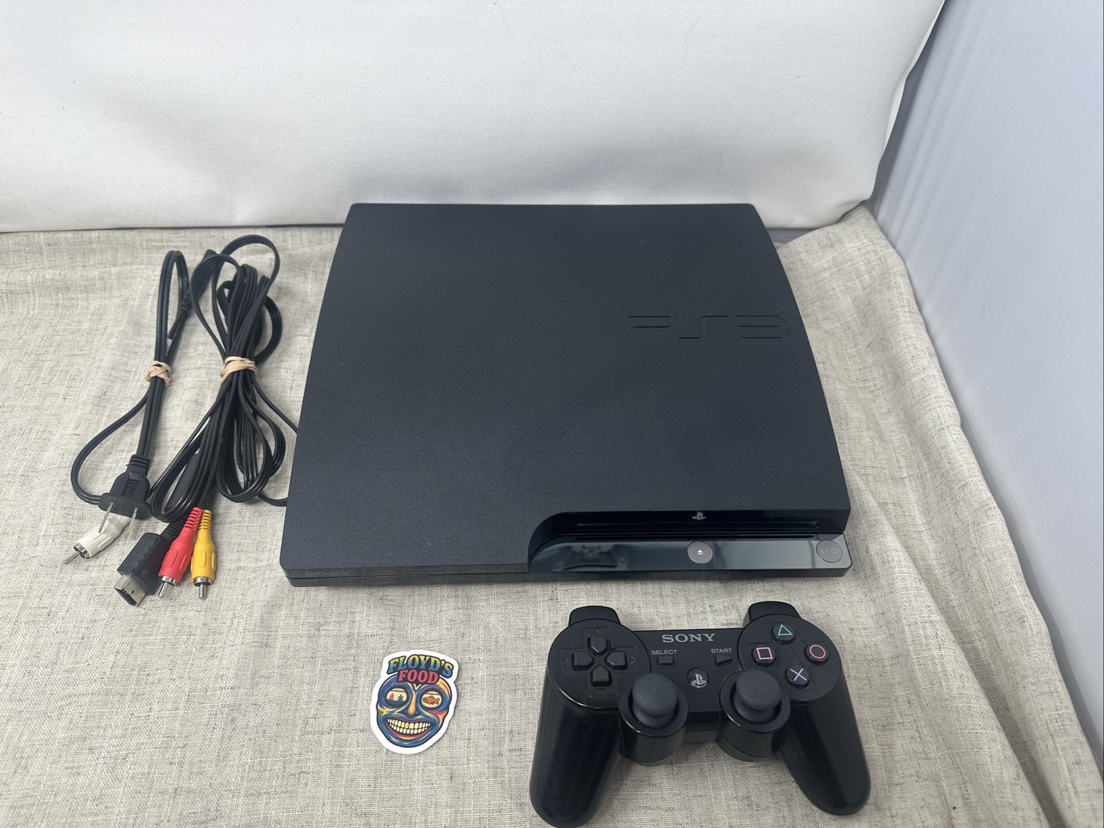 Sony PlayStation 3 Slim PS3 120GB Black Console Gaming System CECH-2001A