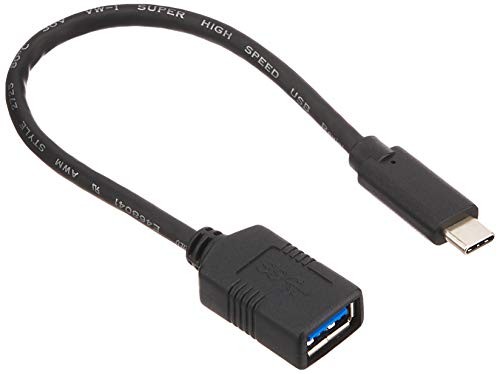 Buffalo USB 3.1 Gen 1 Conversion Cable Type A Female to Type C 0.15m Black