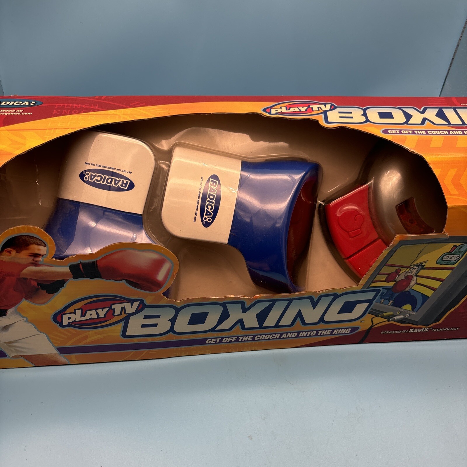 Play TV Boxing GET OFF THE COUCH AND INTO THE RING By Radica 2002