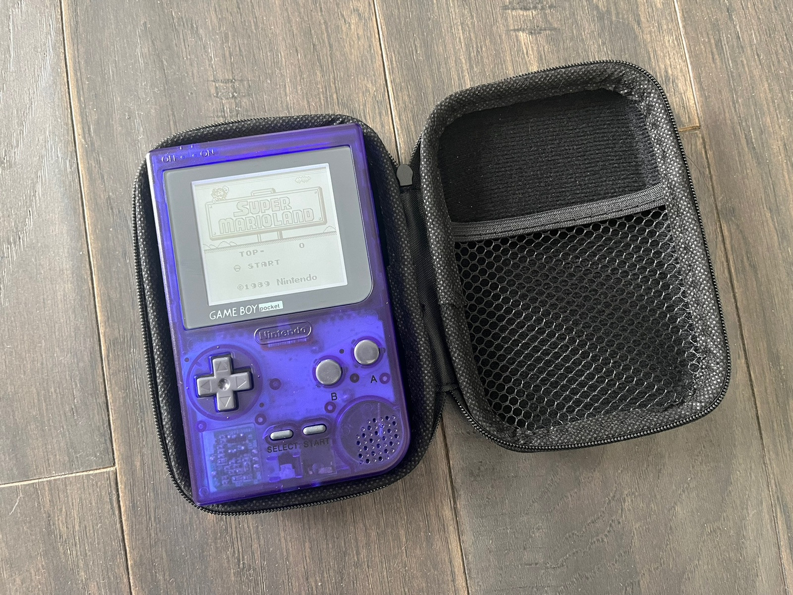 Nintendo Game Boy Pocket GBP Mod Backlight W/ Glass Lens – Midnight Blue