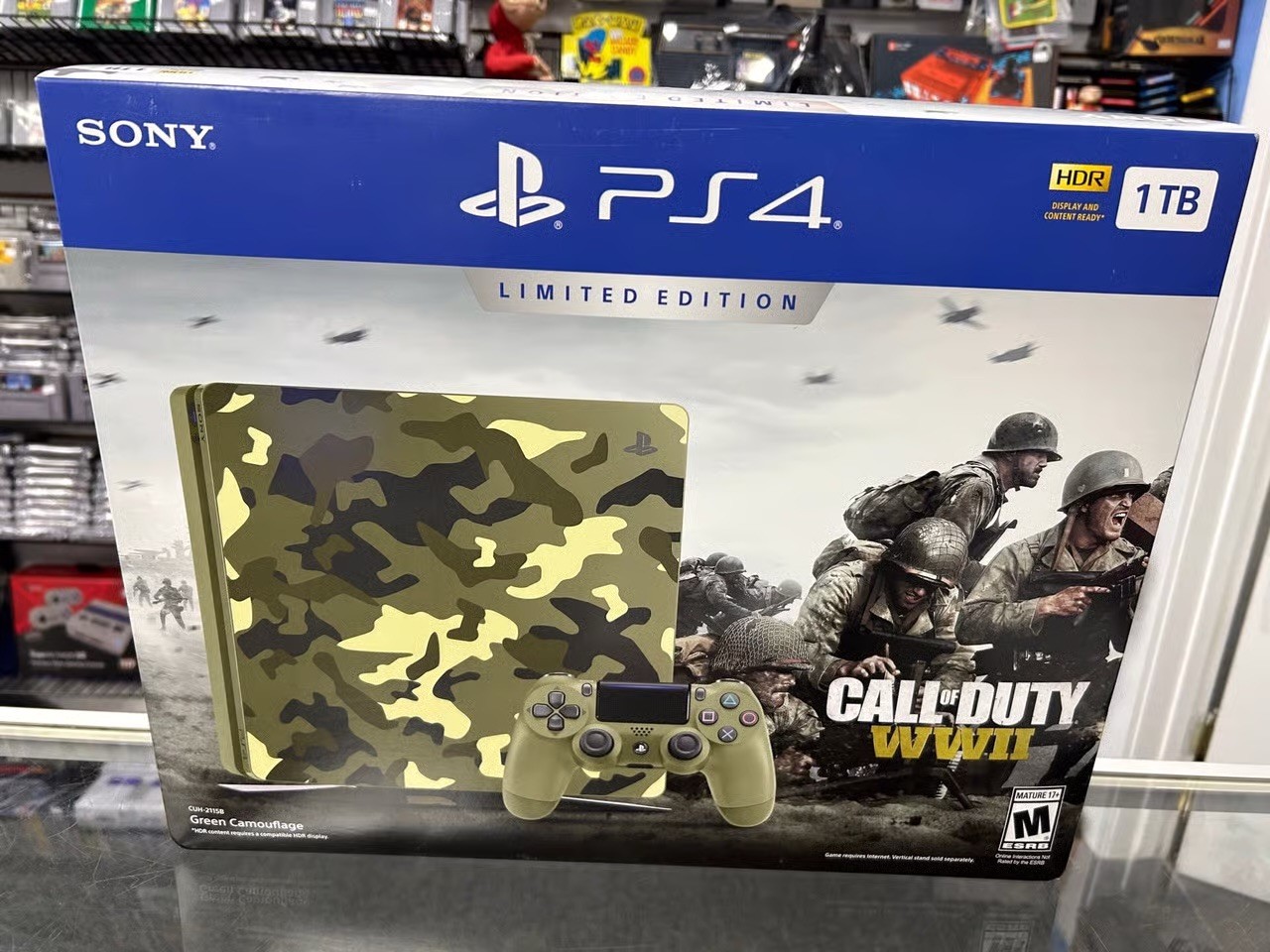 Ps4 Playstation 4 World War II Limited Edition *DOES NOT INCLUDE GAME,BOX,OGCont