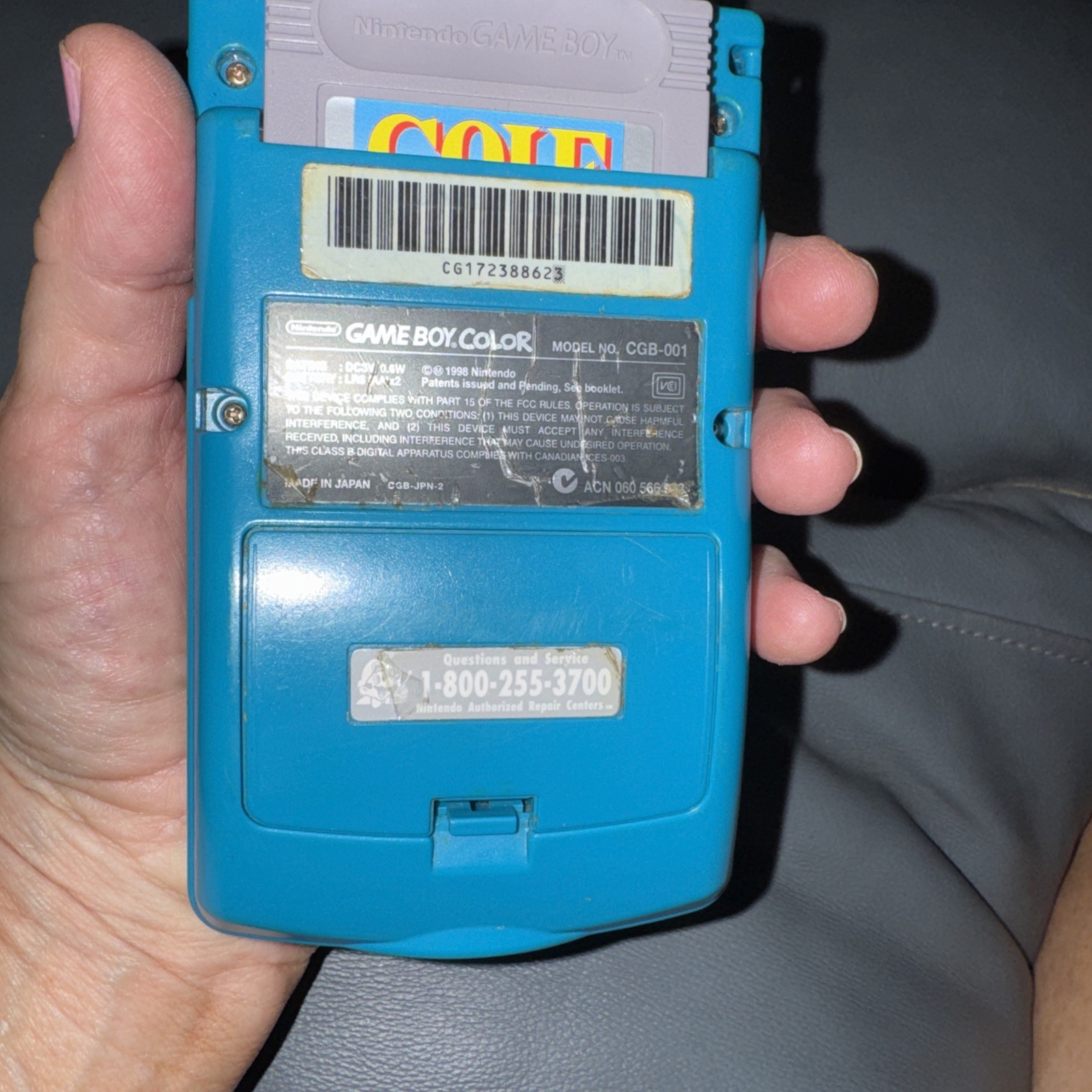🎨 Teal Game Boy Color