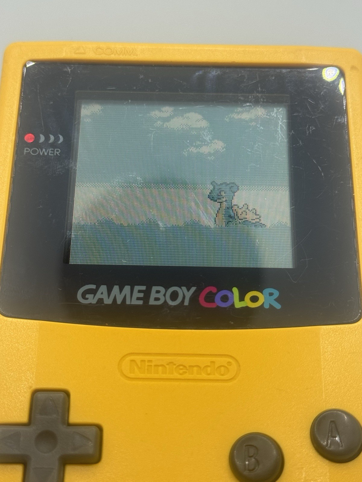 Nintendo Game Boy Color Console GBC CGB-001 – Dandelion Yellow & Pokémon Gold