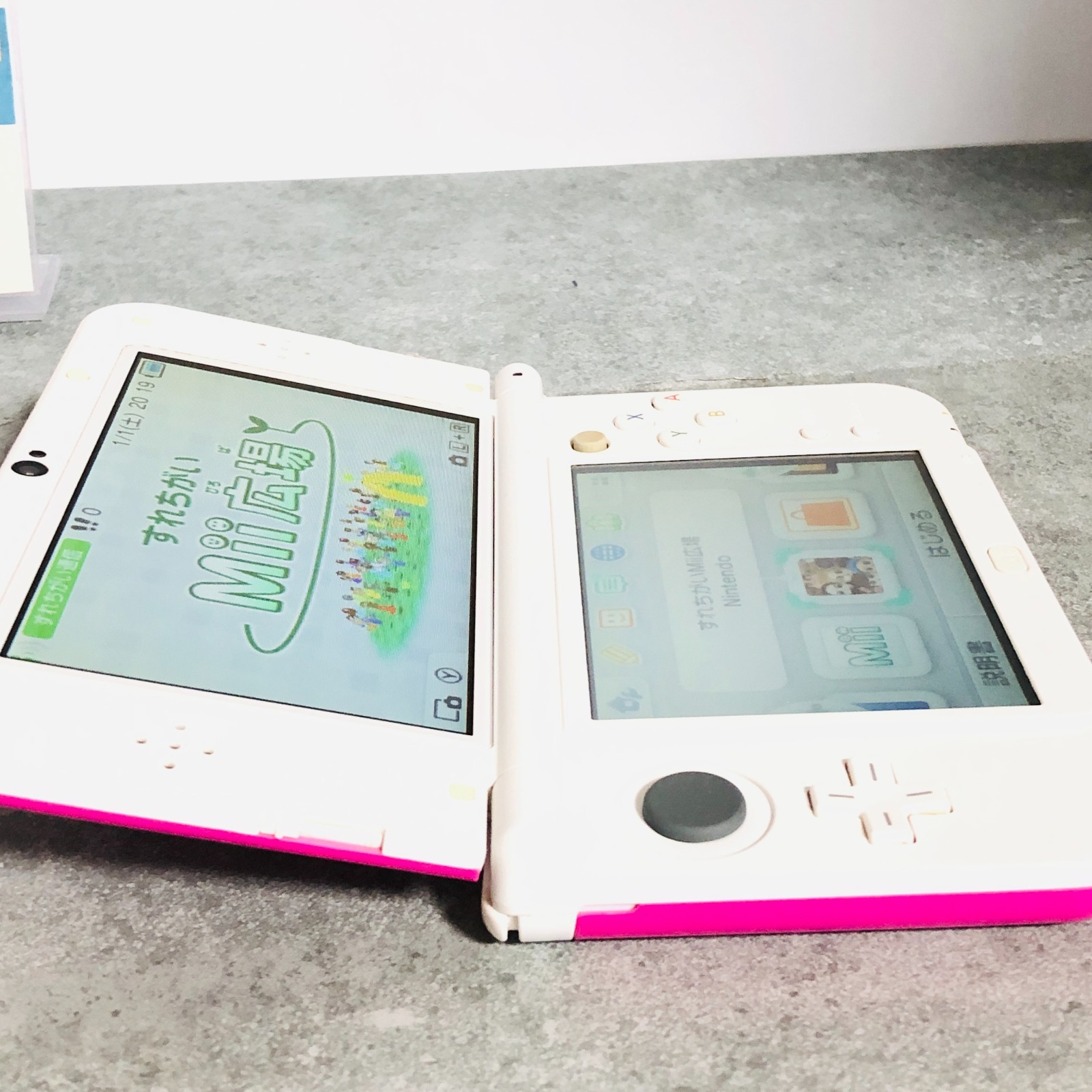 [Dual IPS] [EX+3] Nintendo New 3DS LL XL Pink White Console Region NTSC-J 04-06