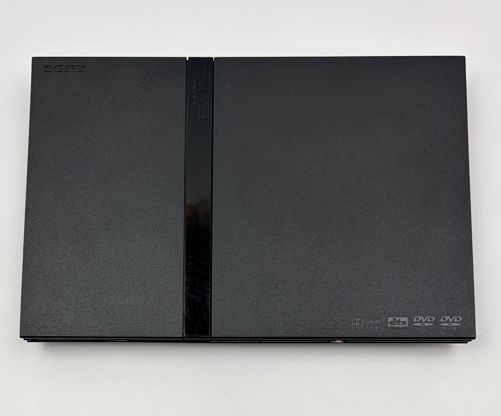 Sony PlayStation 2 Slim PS2 Black Console (SCPH-77001) w/ Controller & Memory