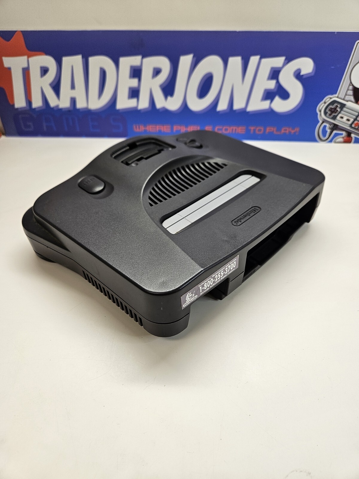Nintendo 64 Console W/ Controller Jumper Pack & Cords