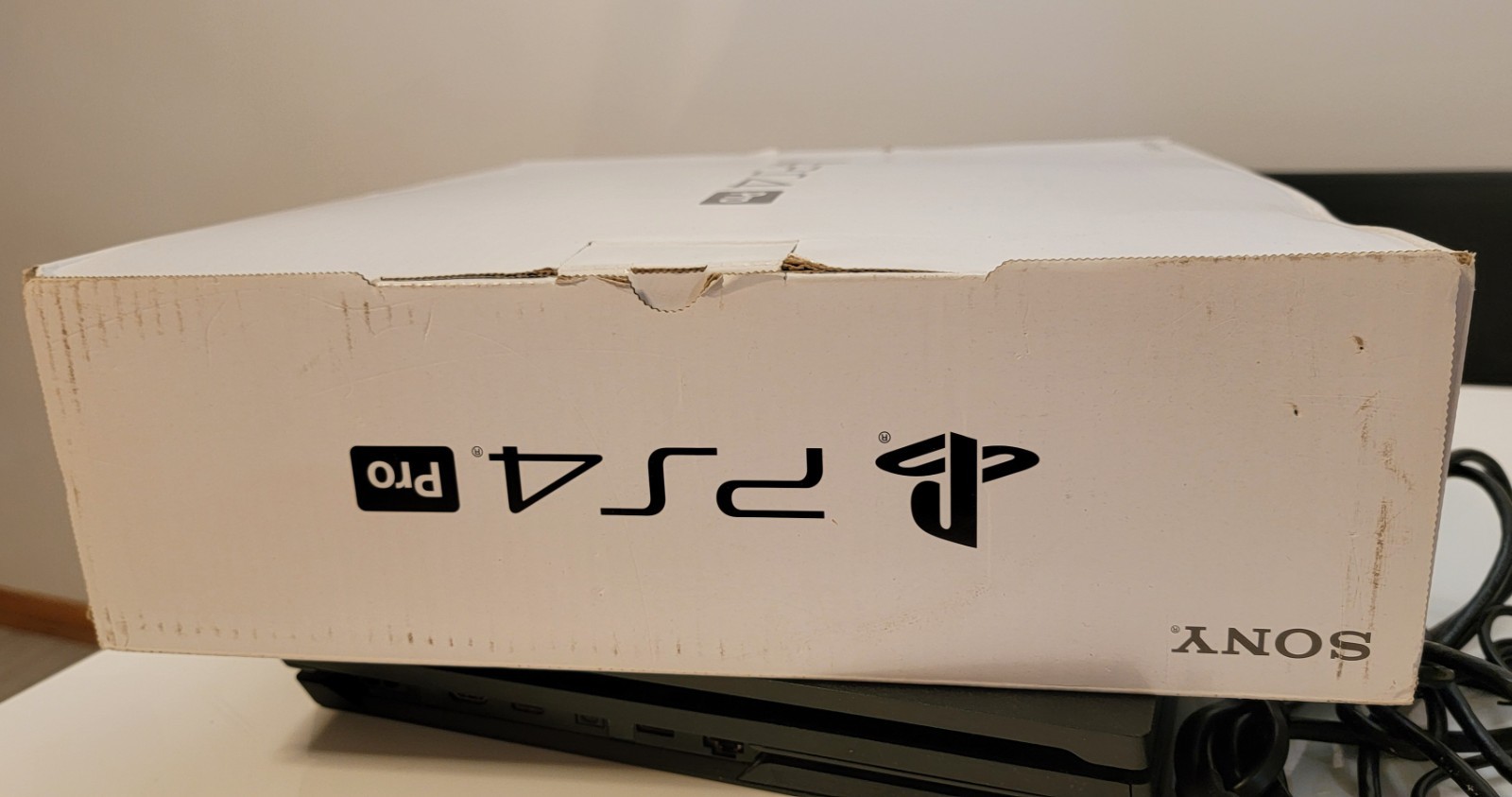 Sony PlayStation 4 PRO PS4 1 TB Console with box , Wireless Controller, +Cords