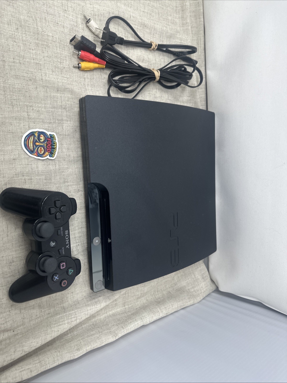 Sony PlayStation 3 Slim PS3 120GB Black Console Gaming System CECH-2001A